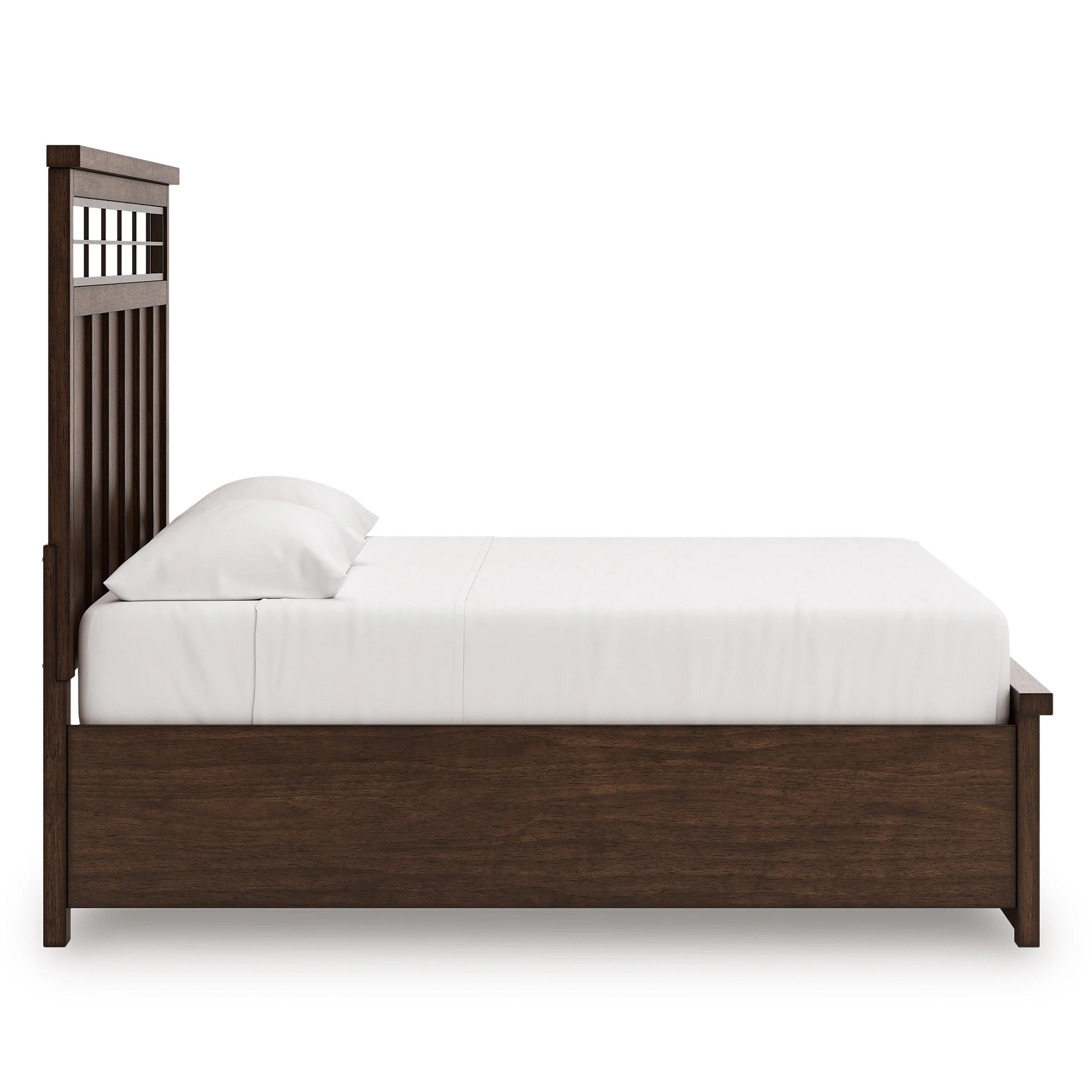 Taffenbrook Medium Brown King Storage Platform Bed - Image 6