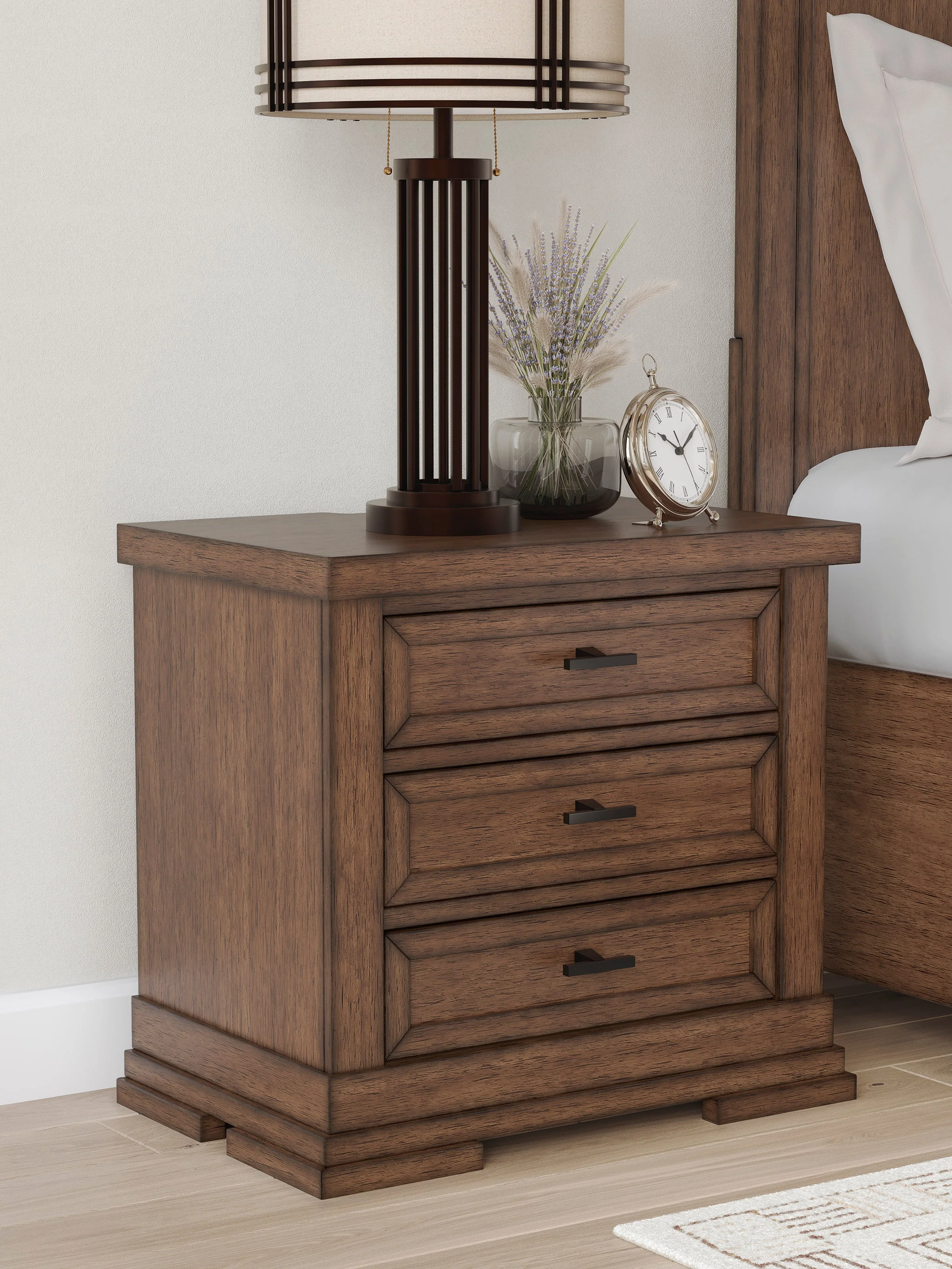 Taffenbrook Medium Brown Storage Platform Set - Image 22