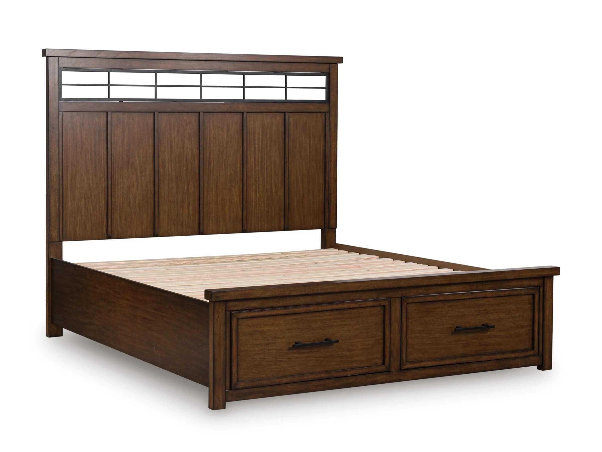 Taffenbrook Medium Brown Storage Platform Set - Image 9