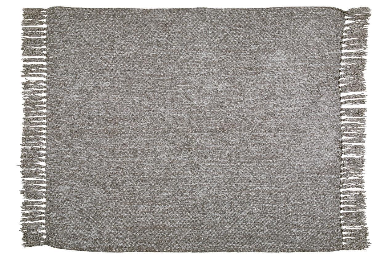 Tamish Gray Throw - Image 2