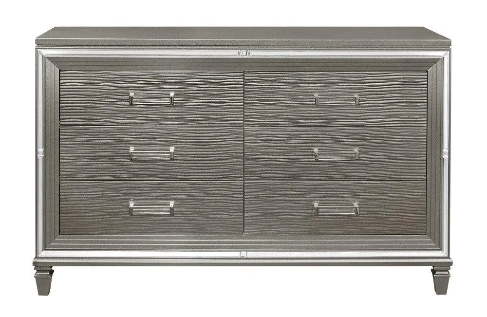 Tamsin Silver/Gray Metallic Dresser - Image 2