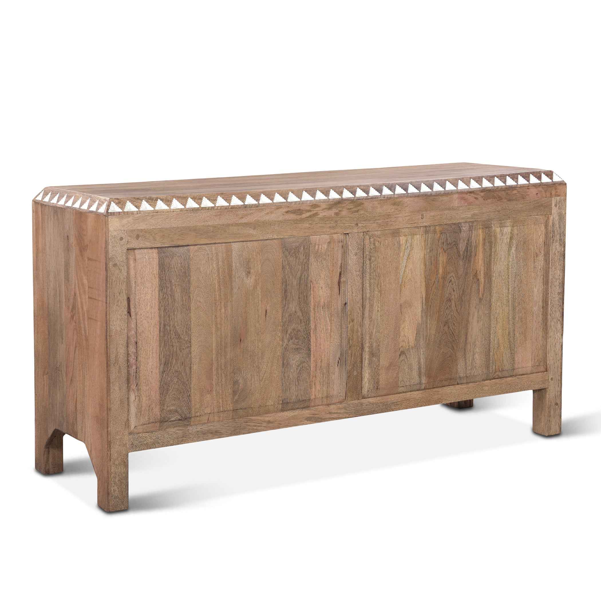 Tangiers 61" Six Drawer Dresser in Carved Natural White - Image 8