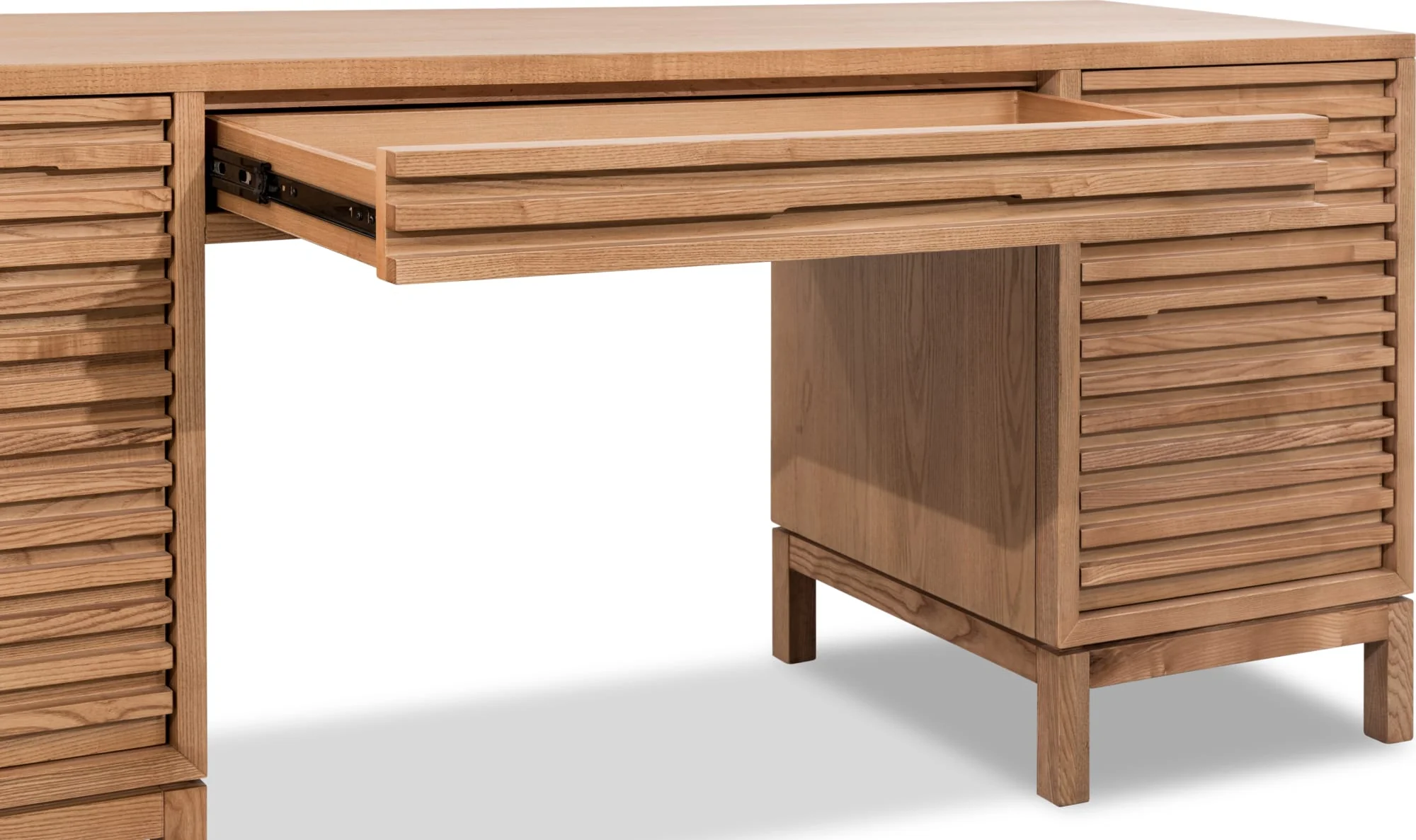 Tanner Flaxen File Drawer Desk - Image 10