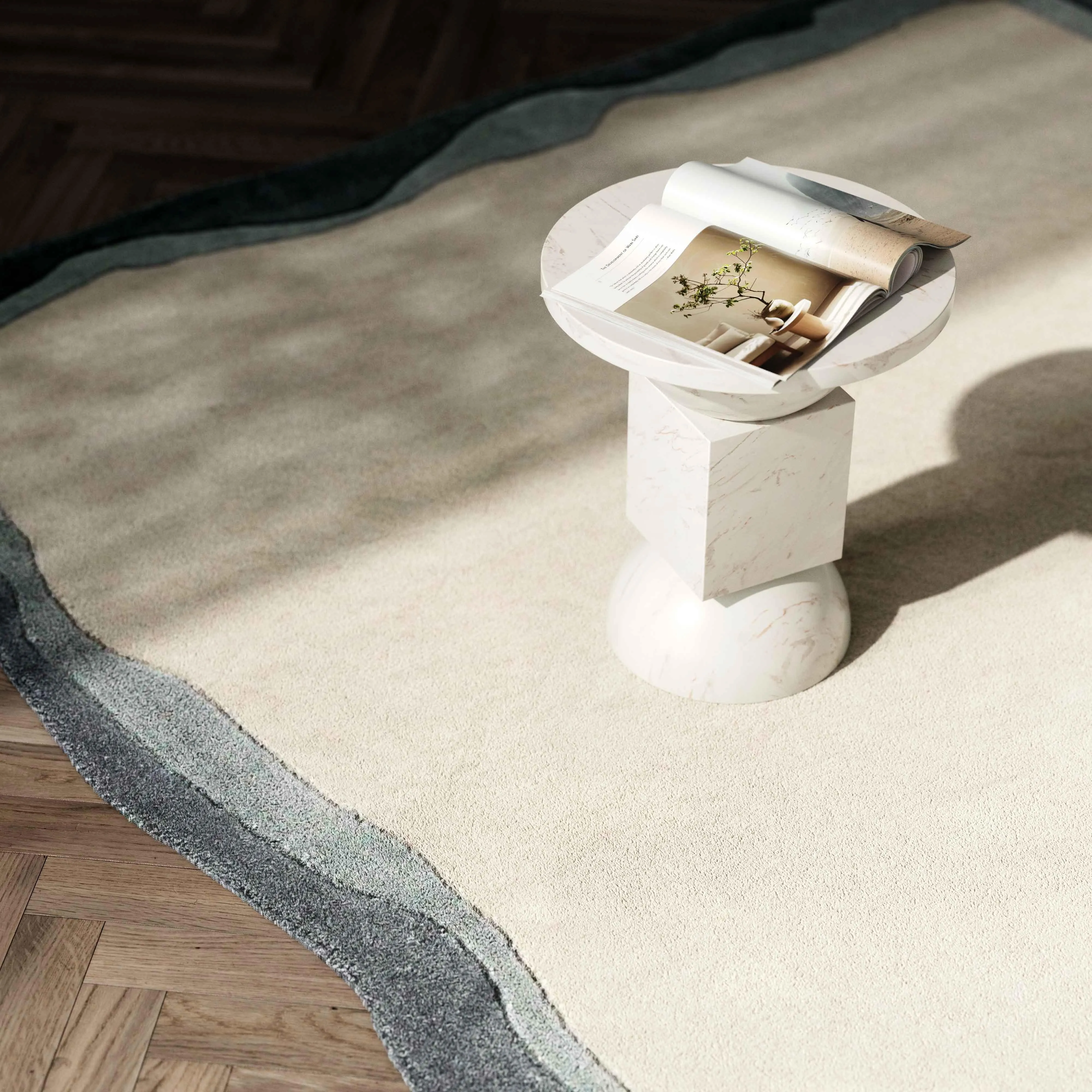 Tarba Rectangular Floor Rug - Image 14