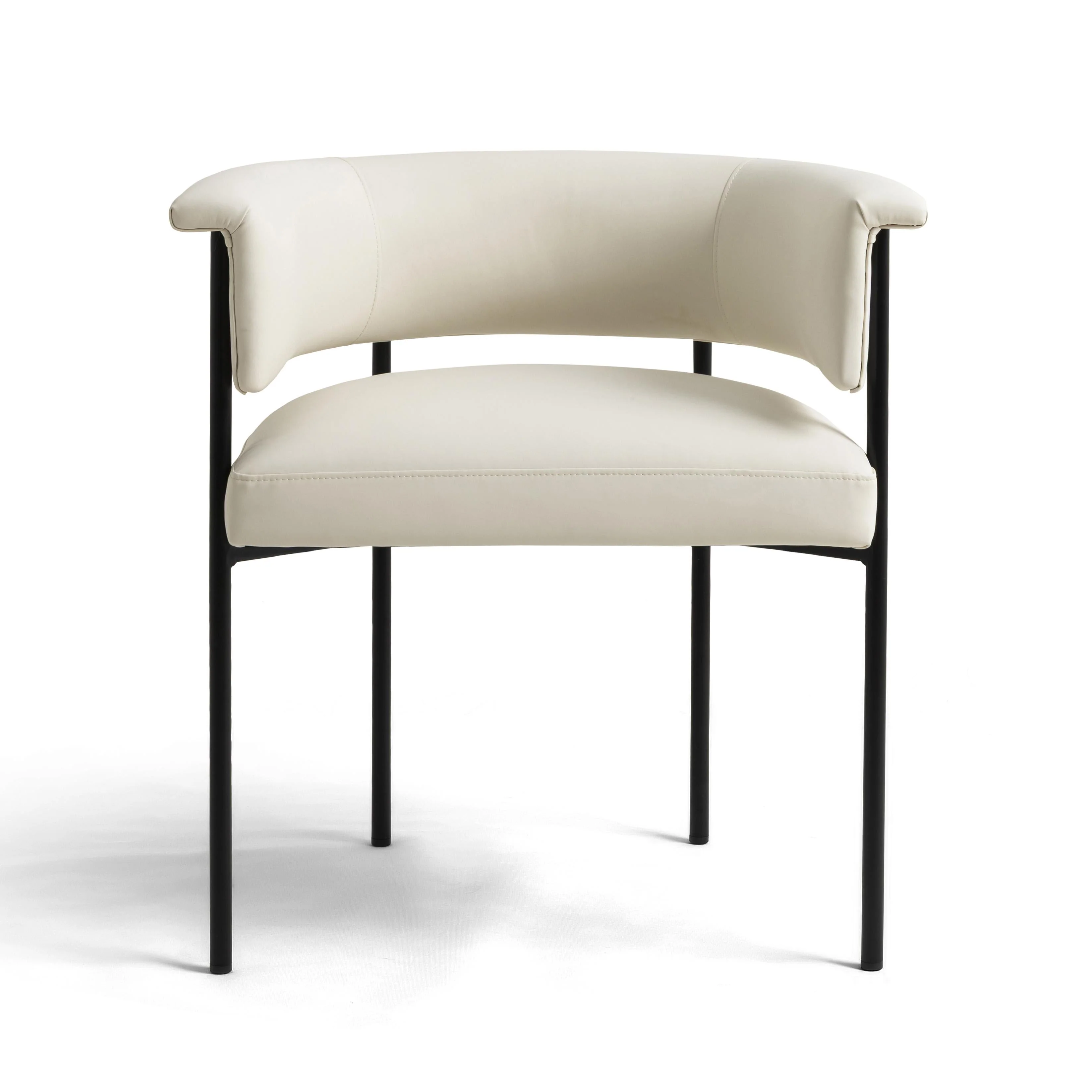 Taylor Performance Vegan Leather Dining Chair - Image 2