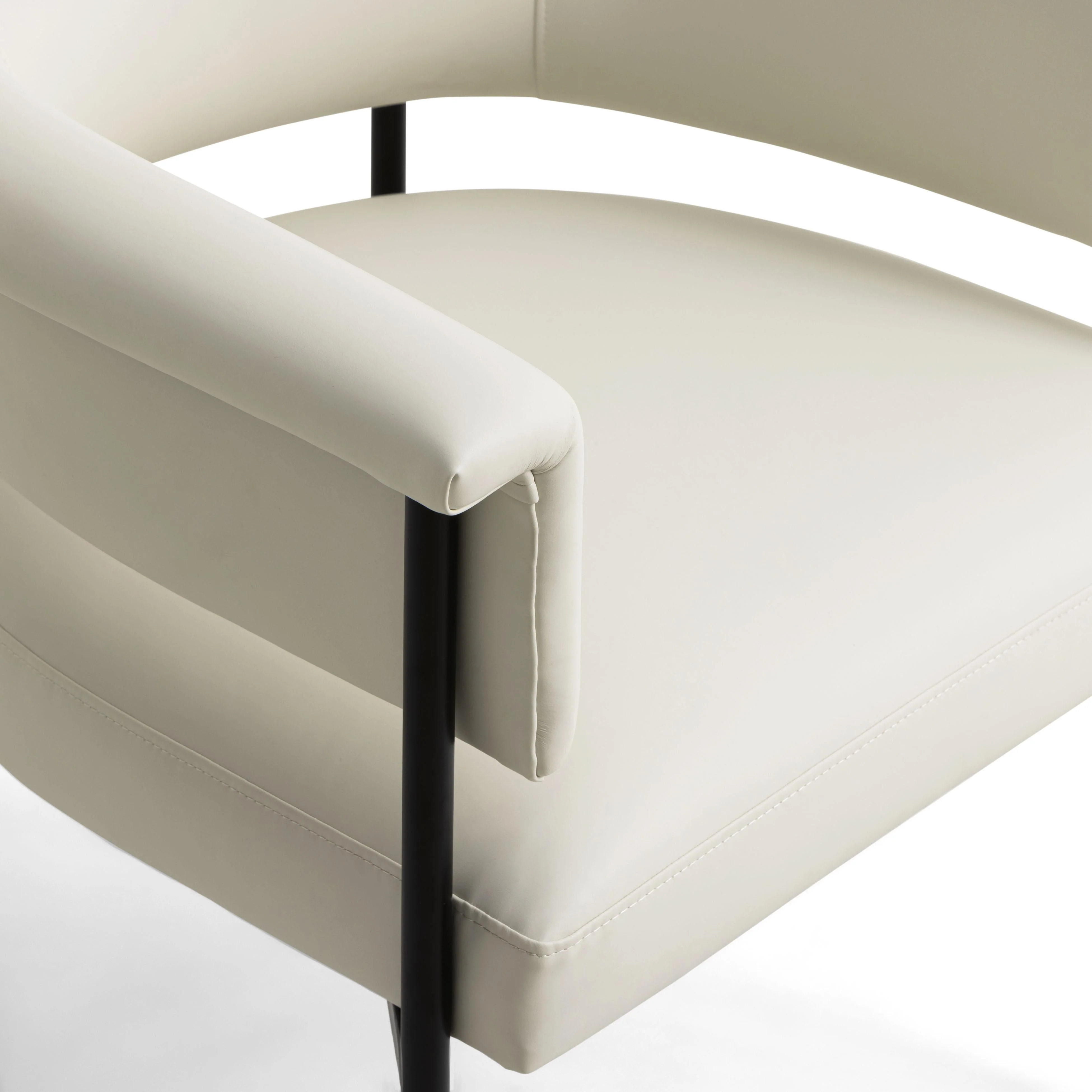 Taylor Performance Vegan Leather Dining Chair - Image 5