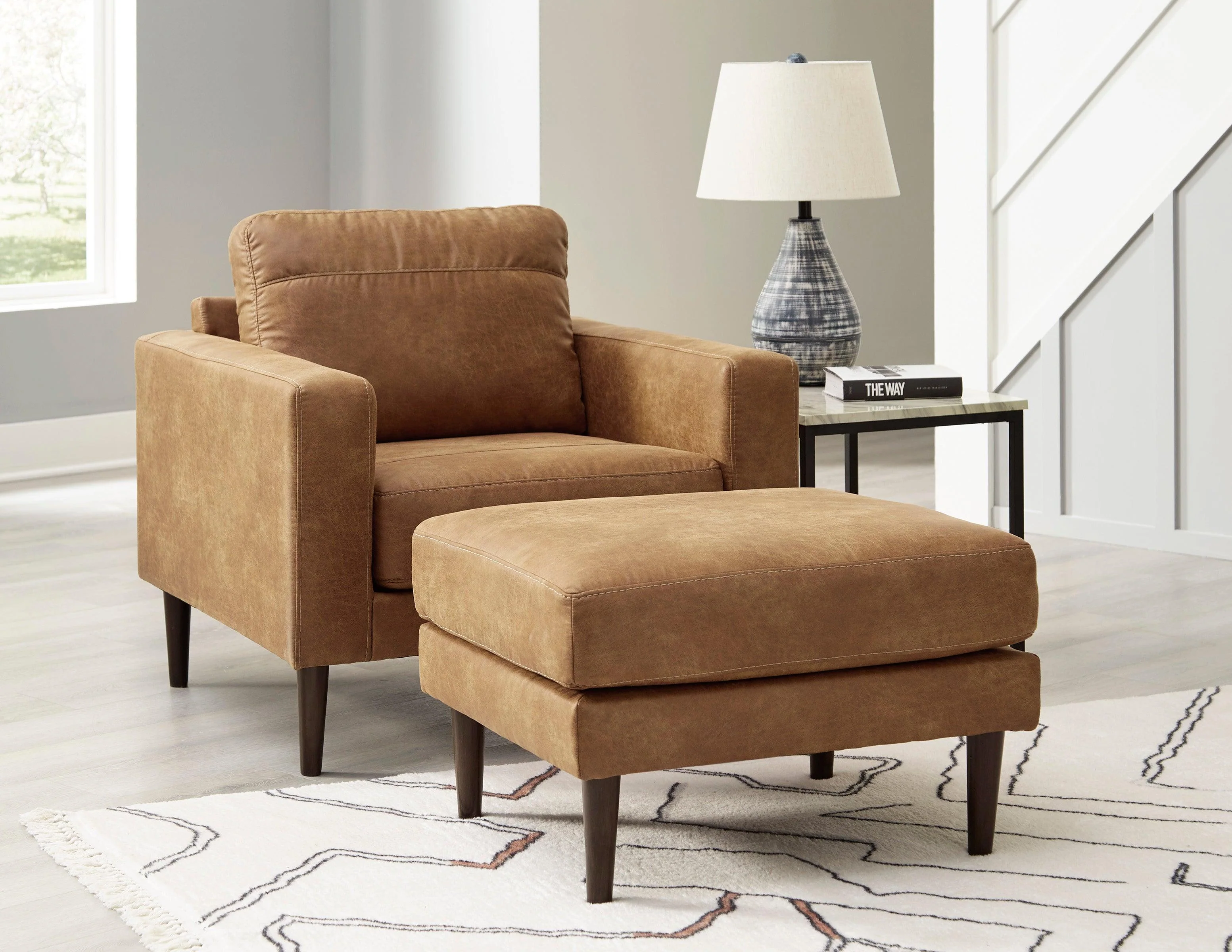 Telora Caramel Living Room Set - Image 9