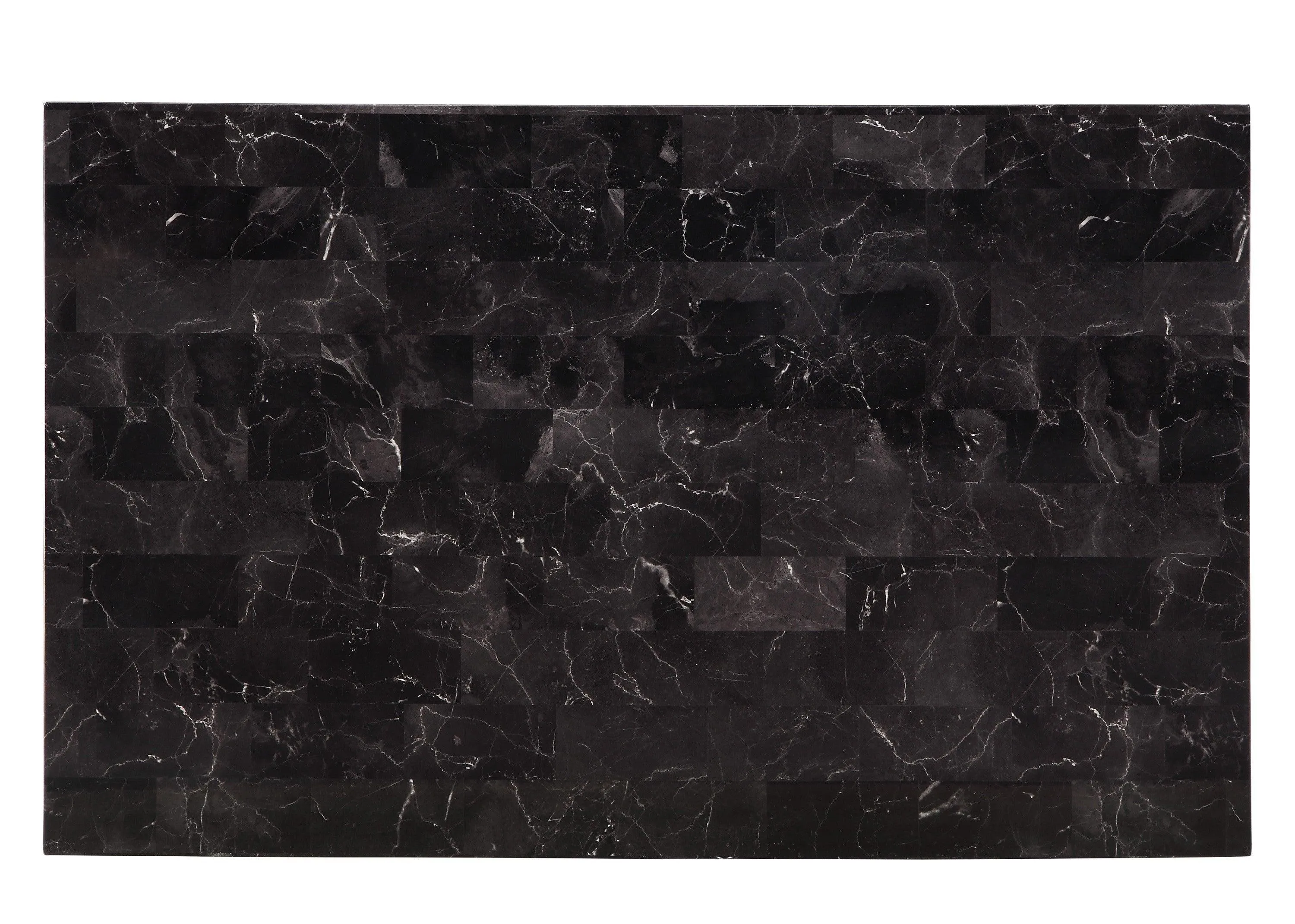 Tempe Black Marble-Top Dining Table - Image 3