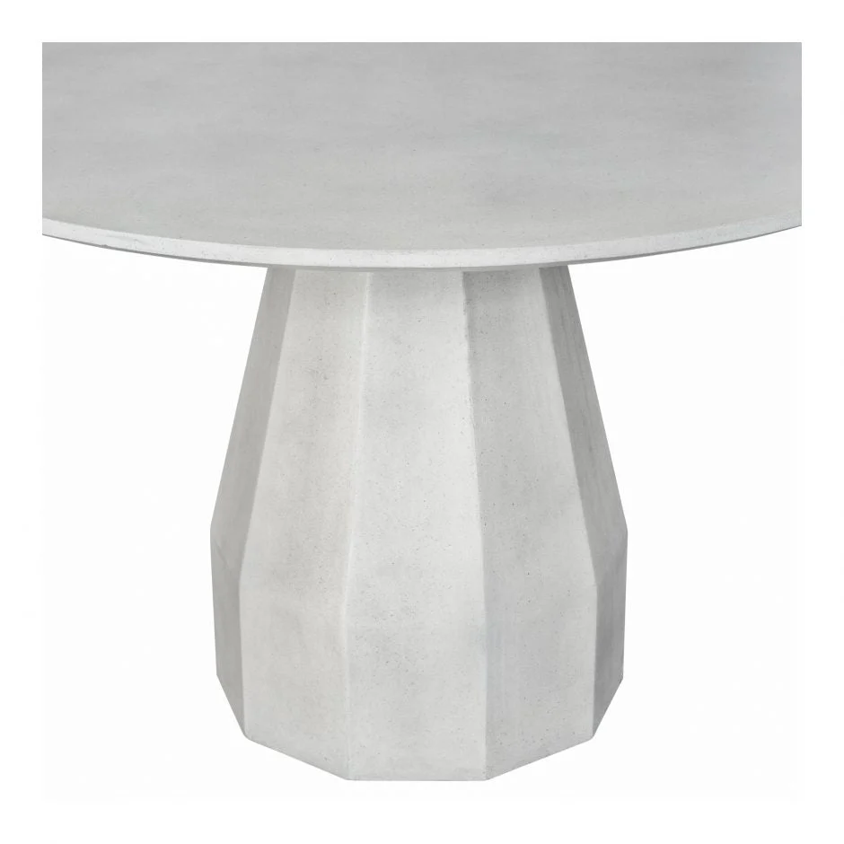 Templo Outdoor Dining Table Antique White - Image 4