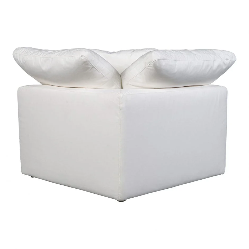 Terra Condo Corner Chair Cream White - Image 3