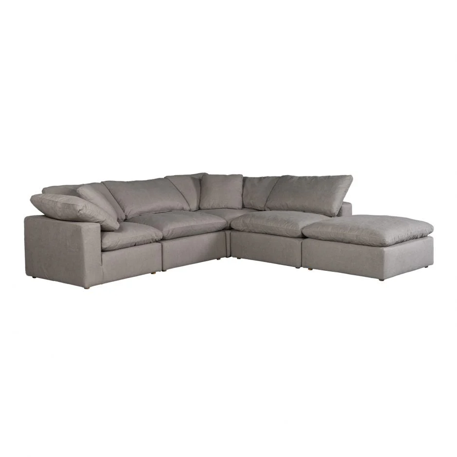 Terra Condo Dream Modular Sectional Light Grey - Image 4