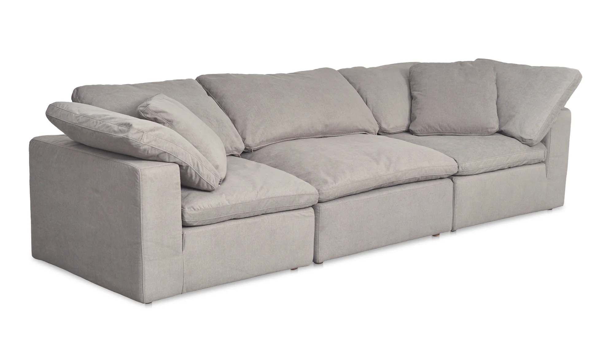 Terra Modular Sofa Light Grey - Image 2