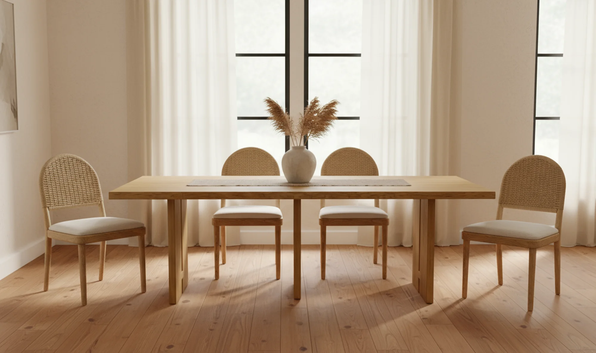 Tessa Dining Table Natural - Image 3