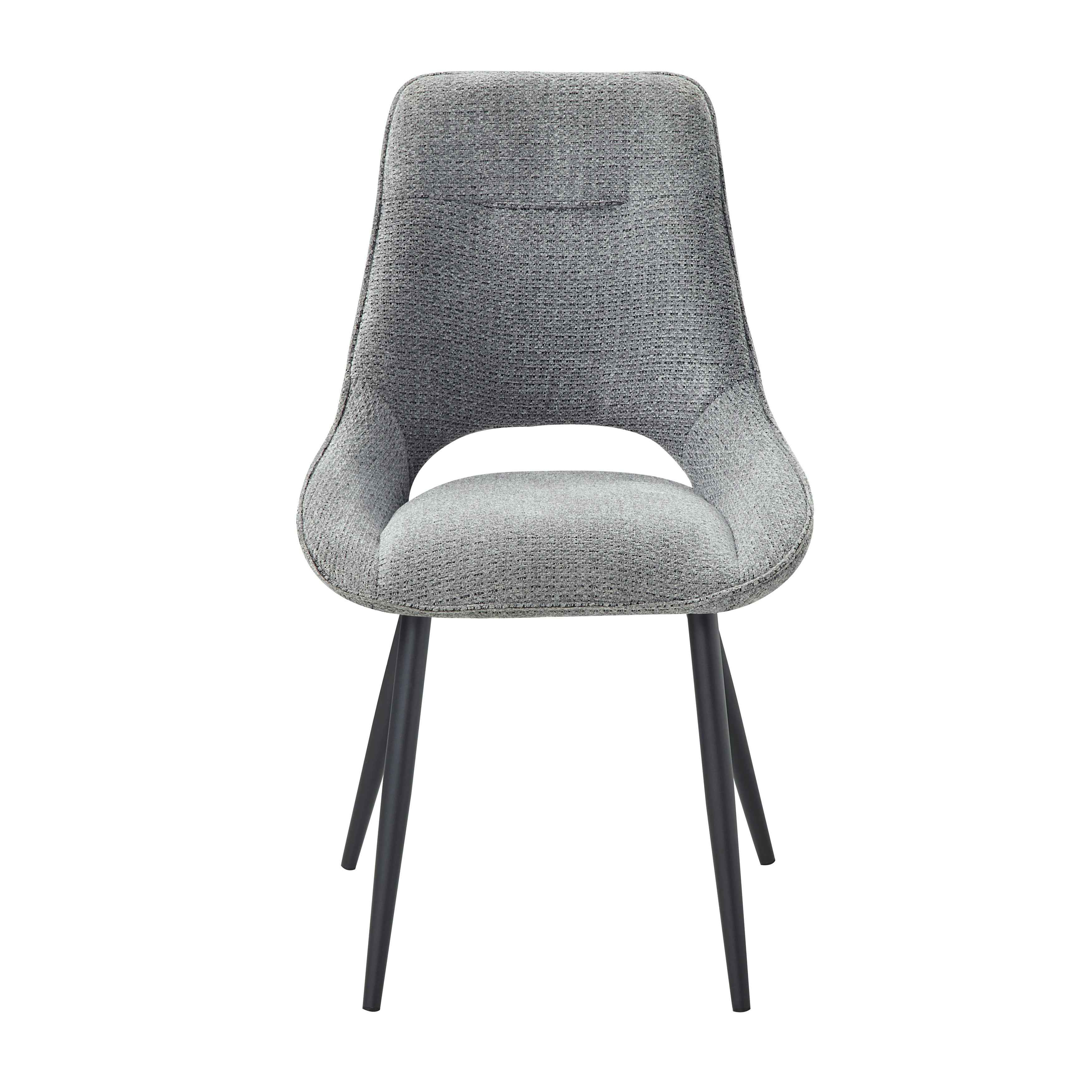 Thea Gray Side Chair, Set of 2