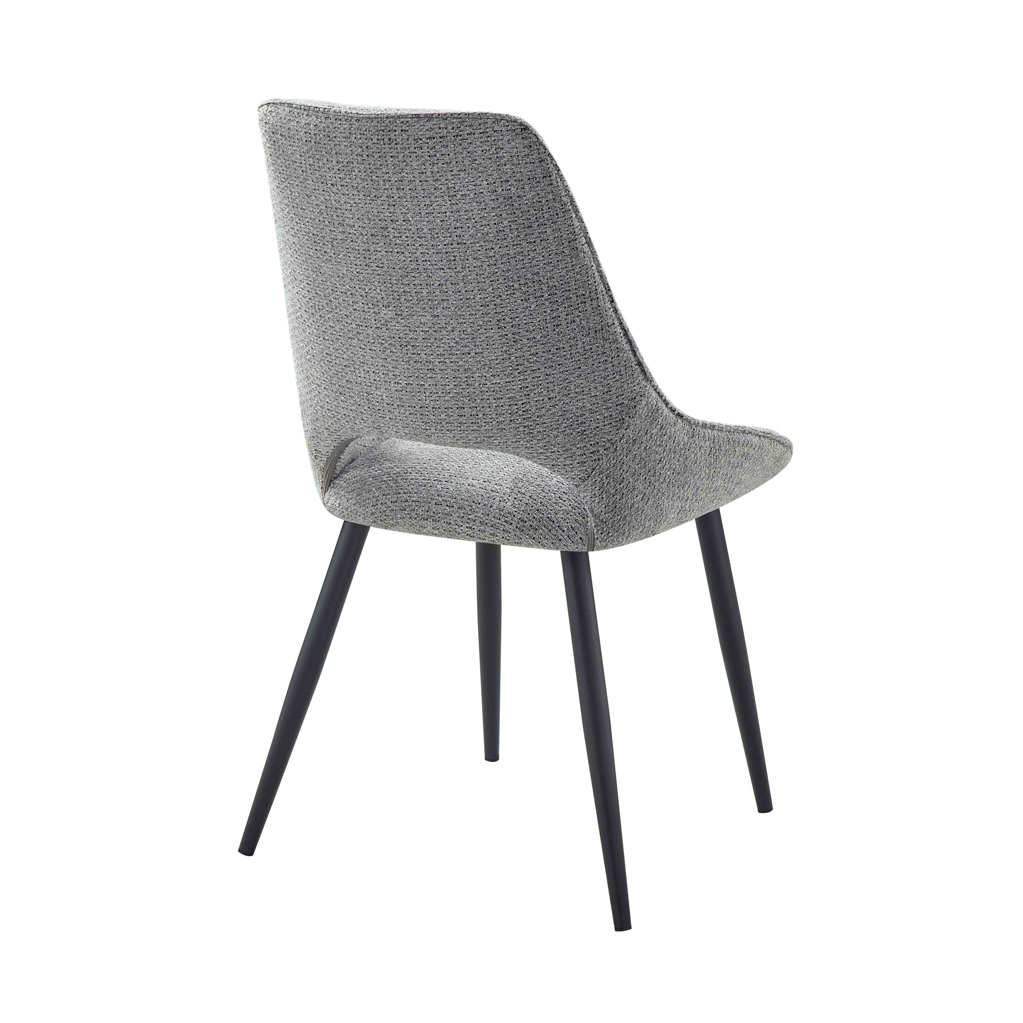 Thea Gray Side Chair, Set of 2 - Image 4