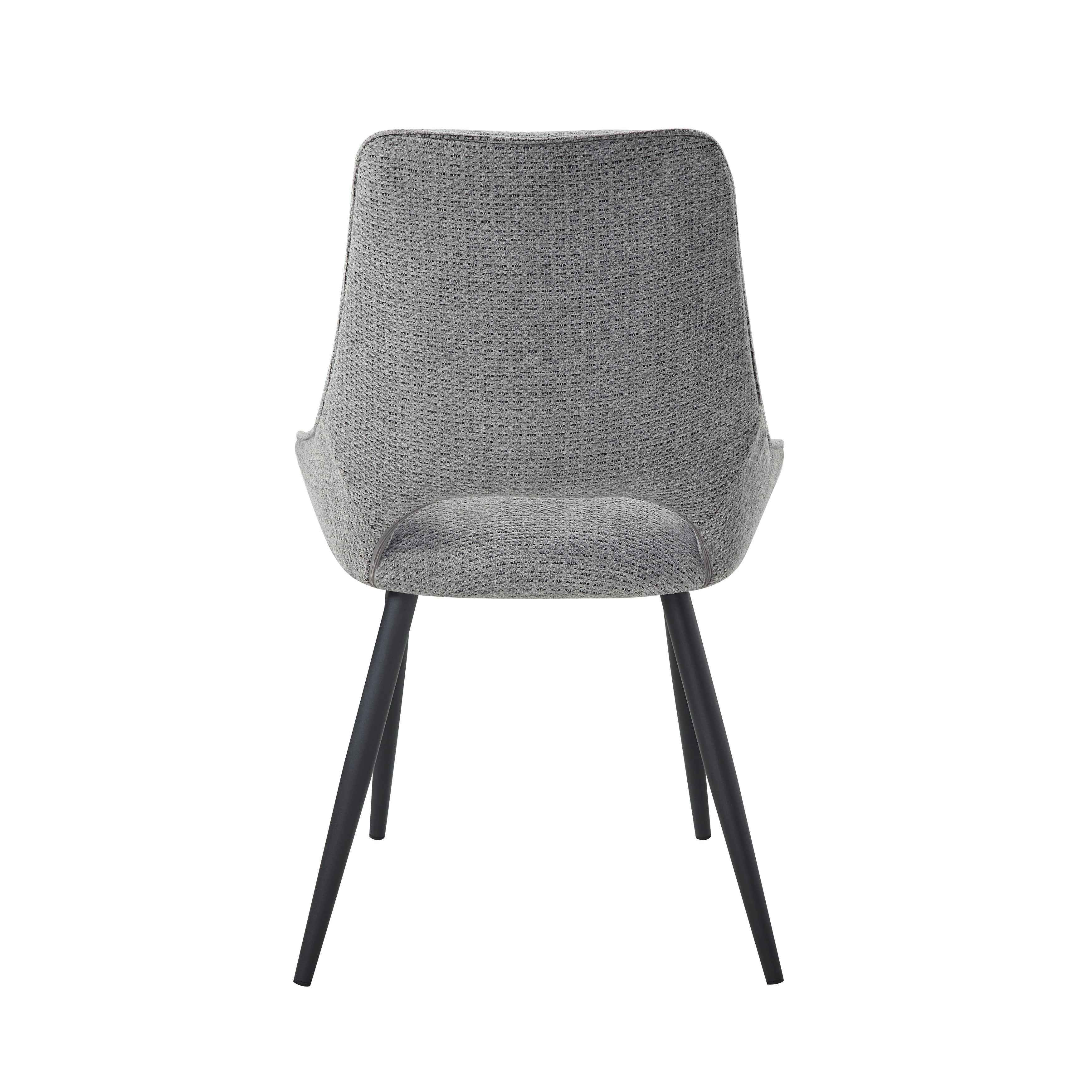 Thea Gray Side Chair, Set of 2 - Image 5