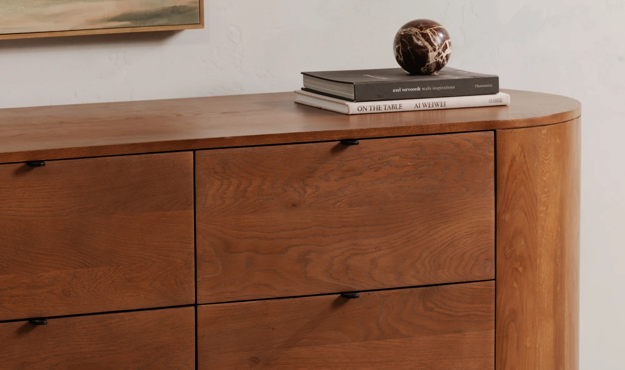 Theo 6 Drawer Dresser Brown - Image 11