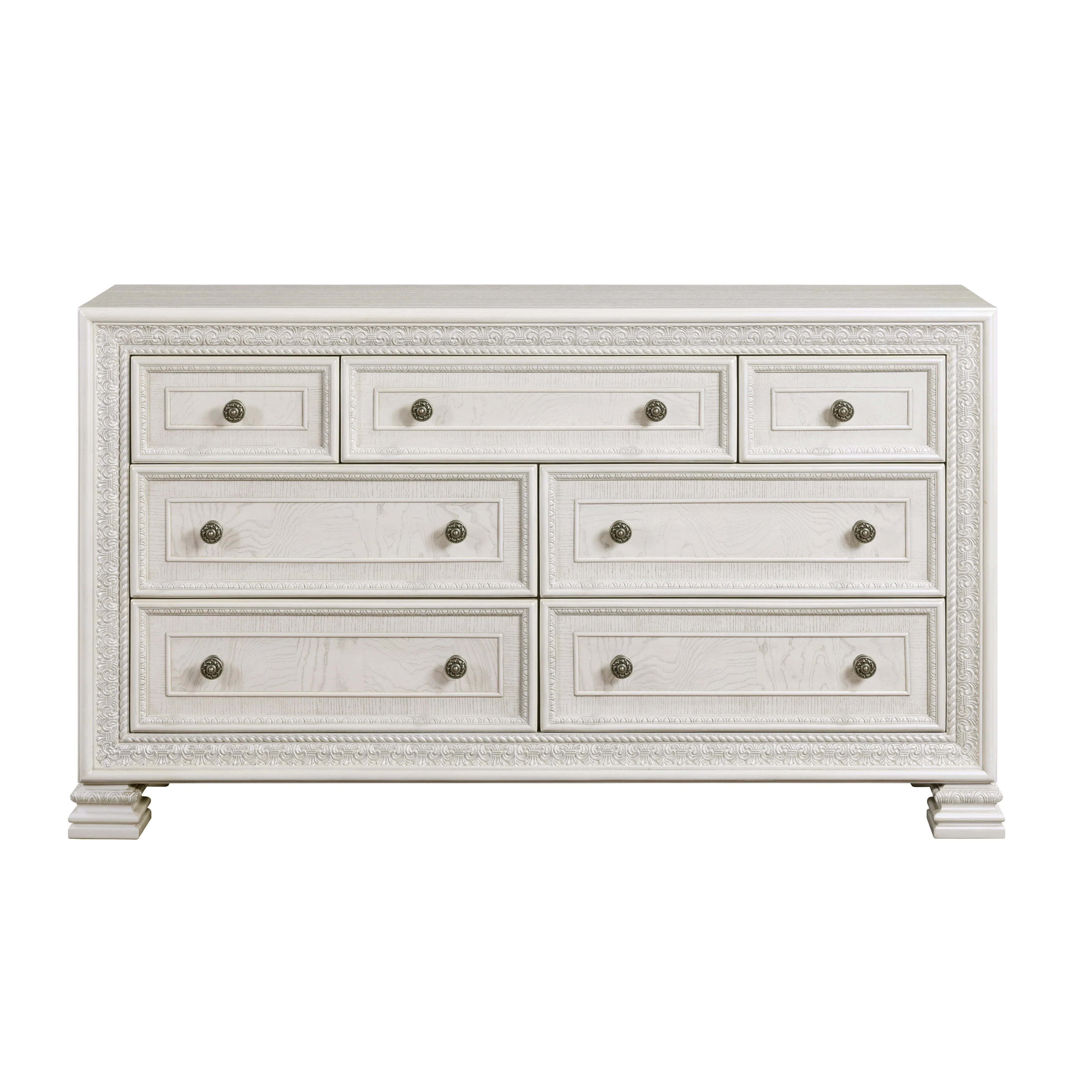 Theodora Pearl White Dresser - Image 6