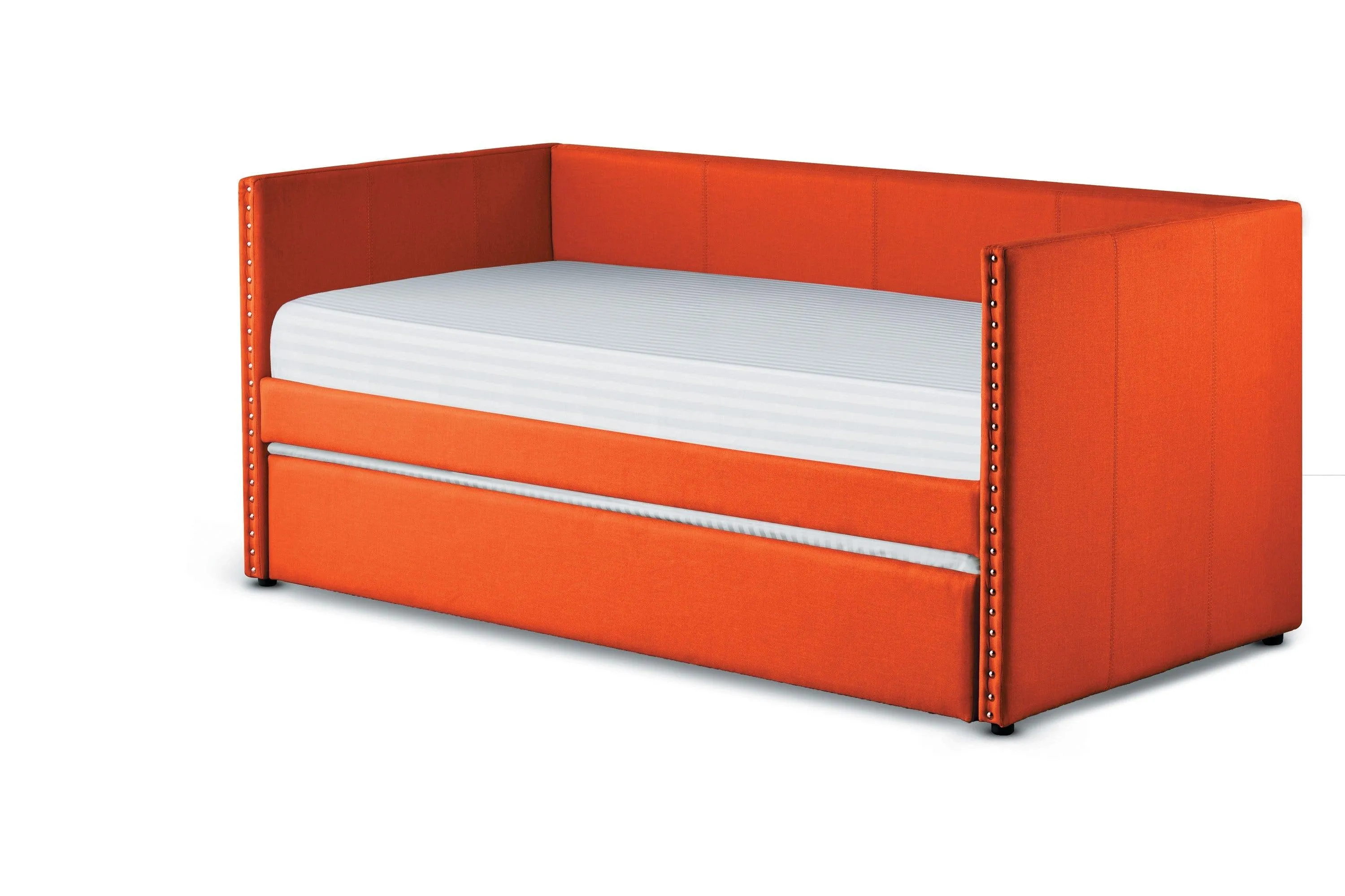 Therese Orange Daybed with Trundle - Image 4