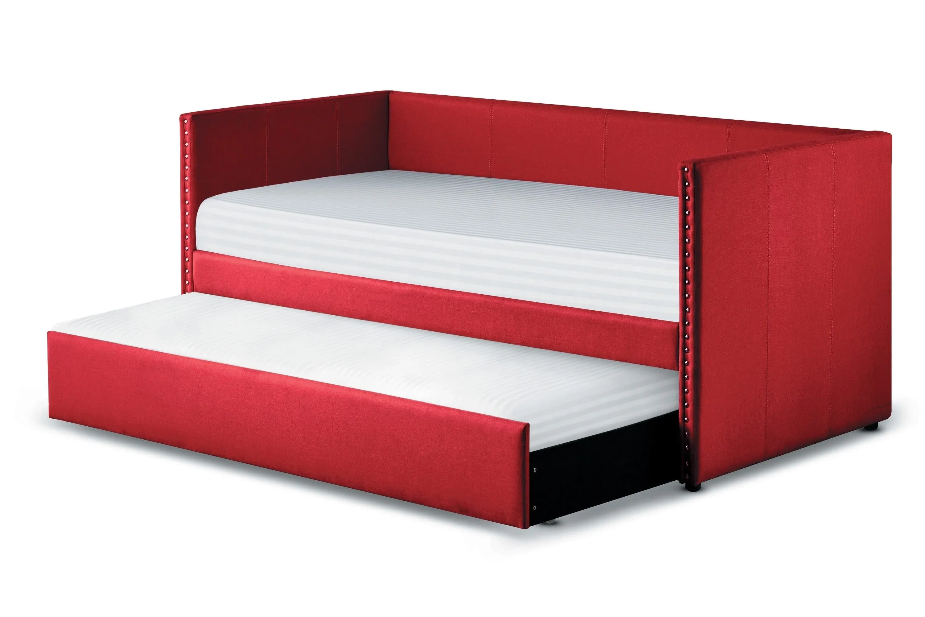 Therese Red Daybed with Trundle - Image 7