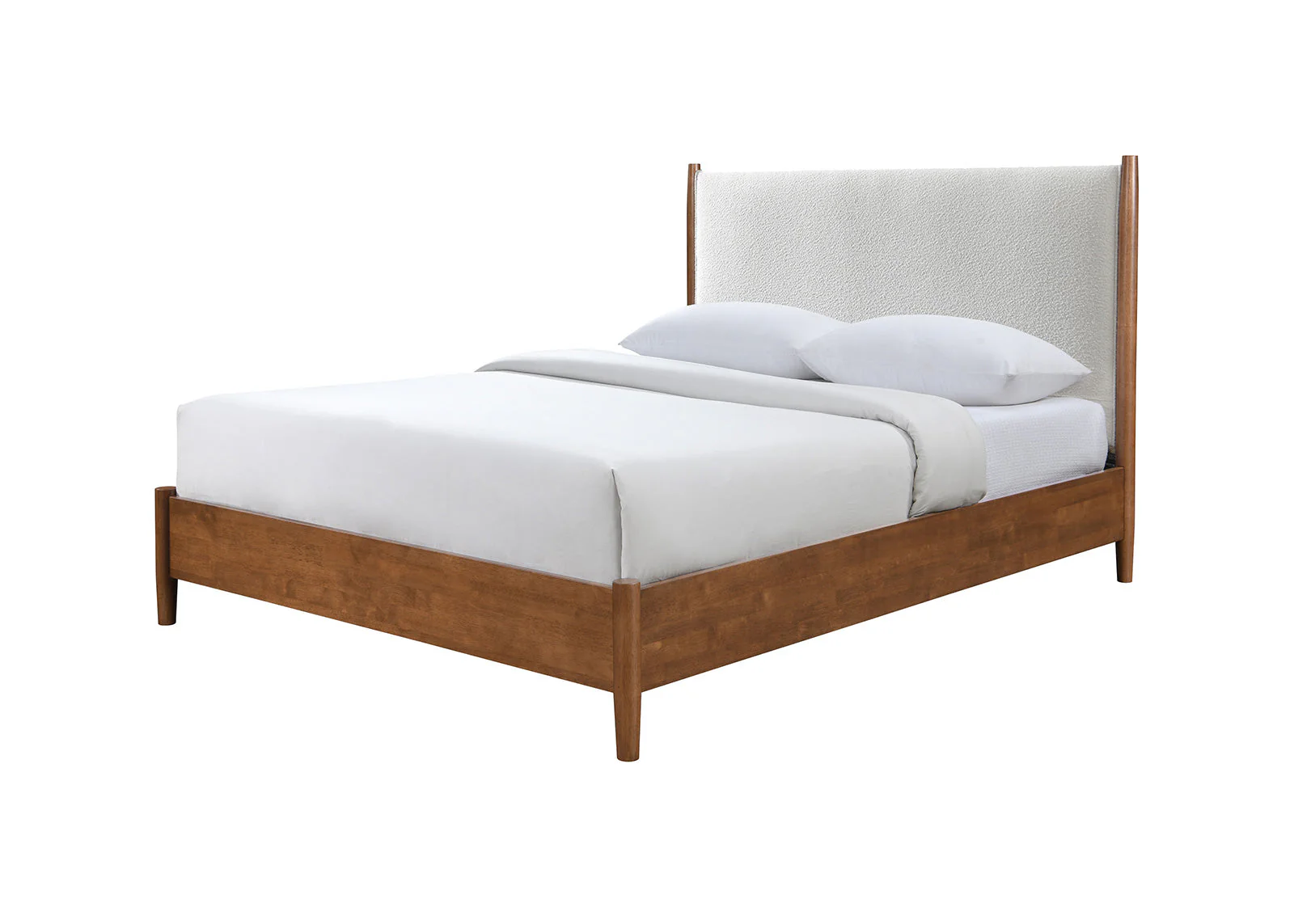 Thusis Walnut/Beige King Bed