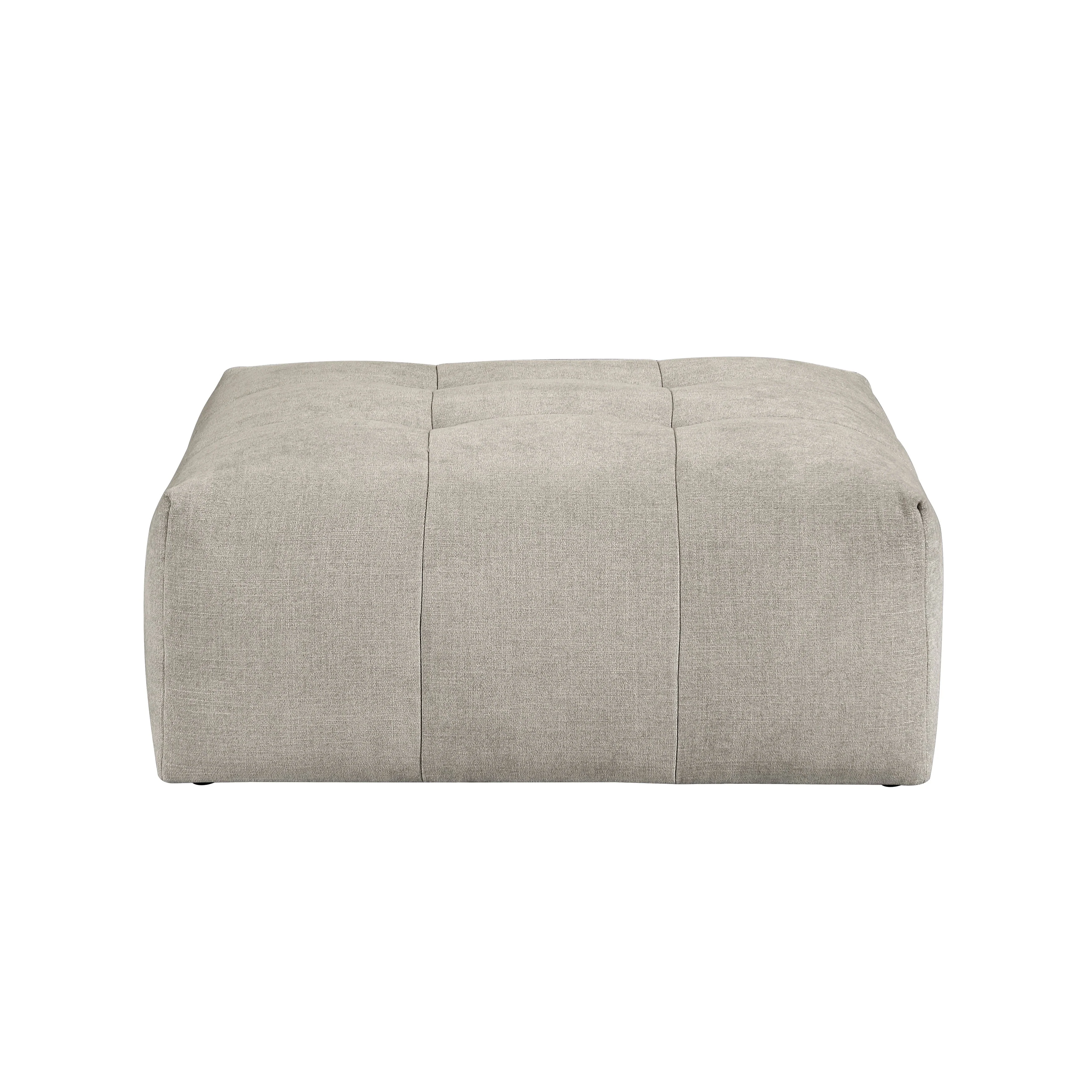Tidal Taupe 6-Piece Modular Sectional with Two Ottomans - Image 12