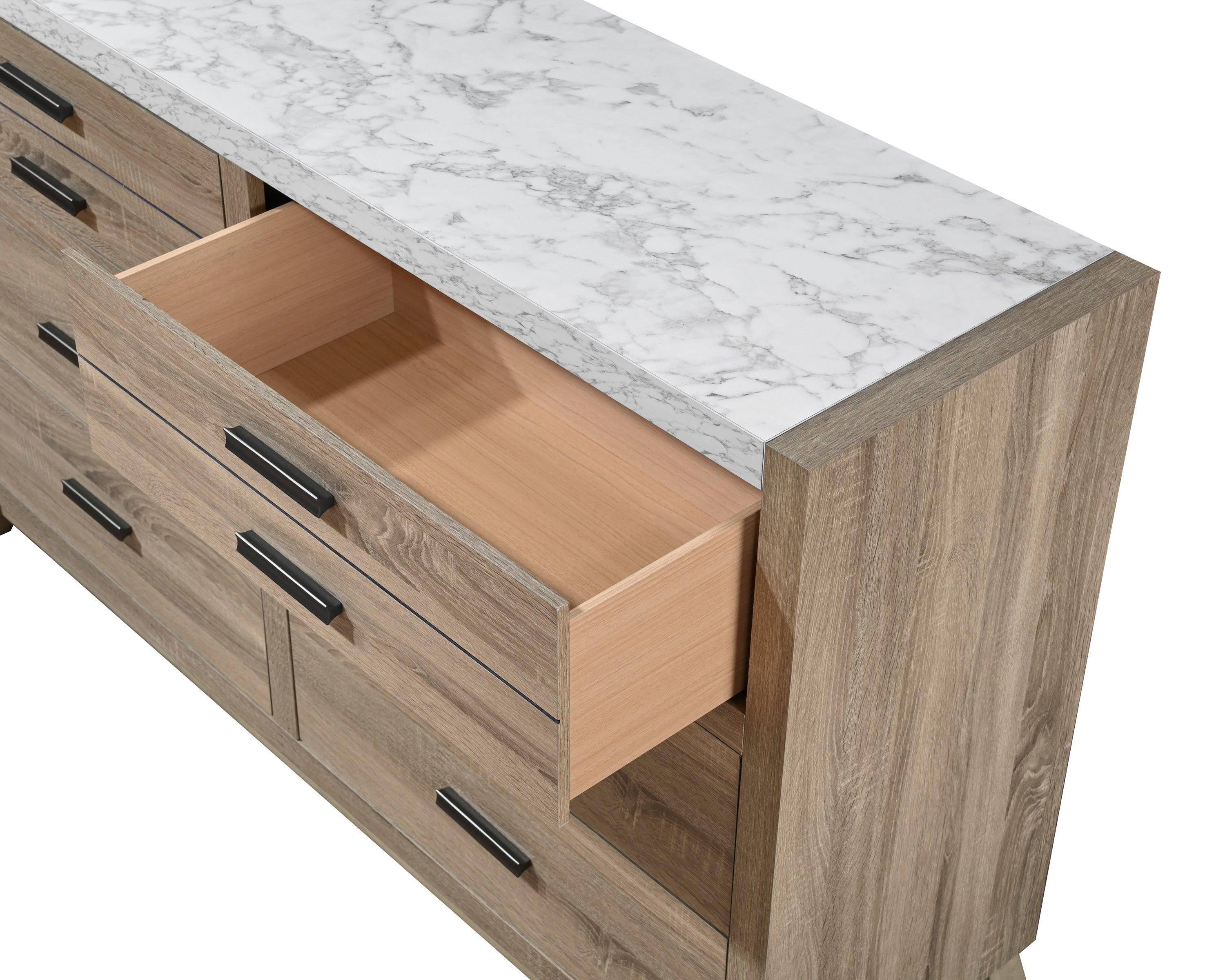 Tilston Natural Panel Bedroom Set - Image 5