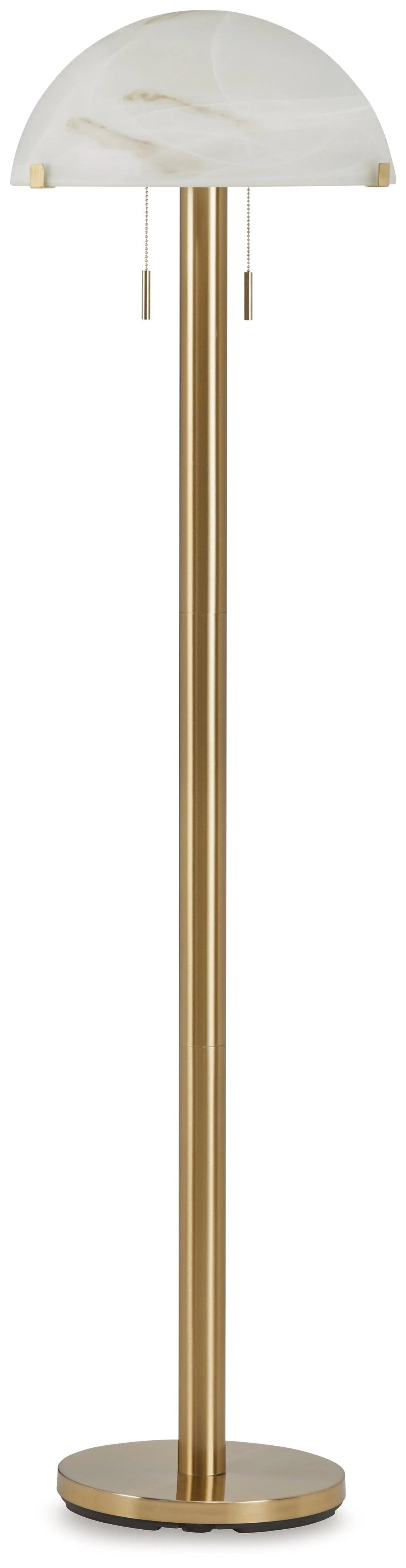 Tobbinsen Brass Finish Floor Lamp - Image 2