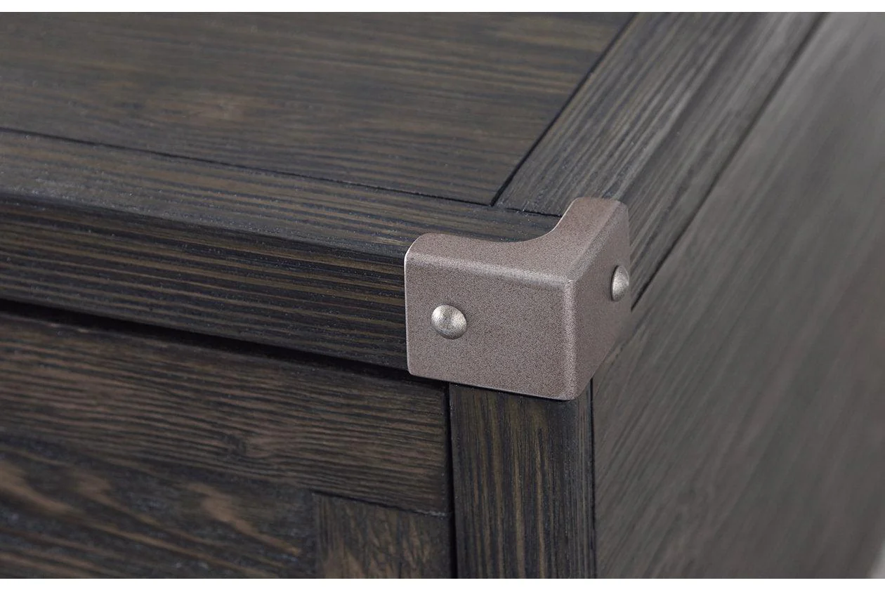 Todoe Dark Gray Coffee Table with Lift Top - Image 7
