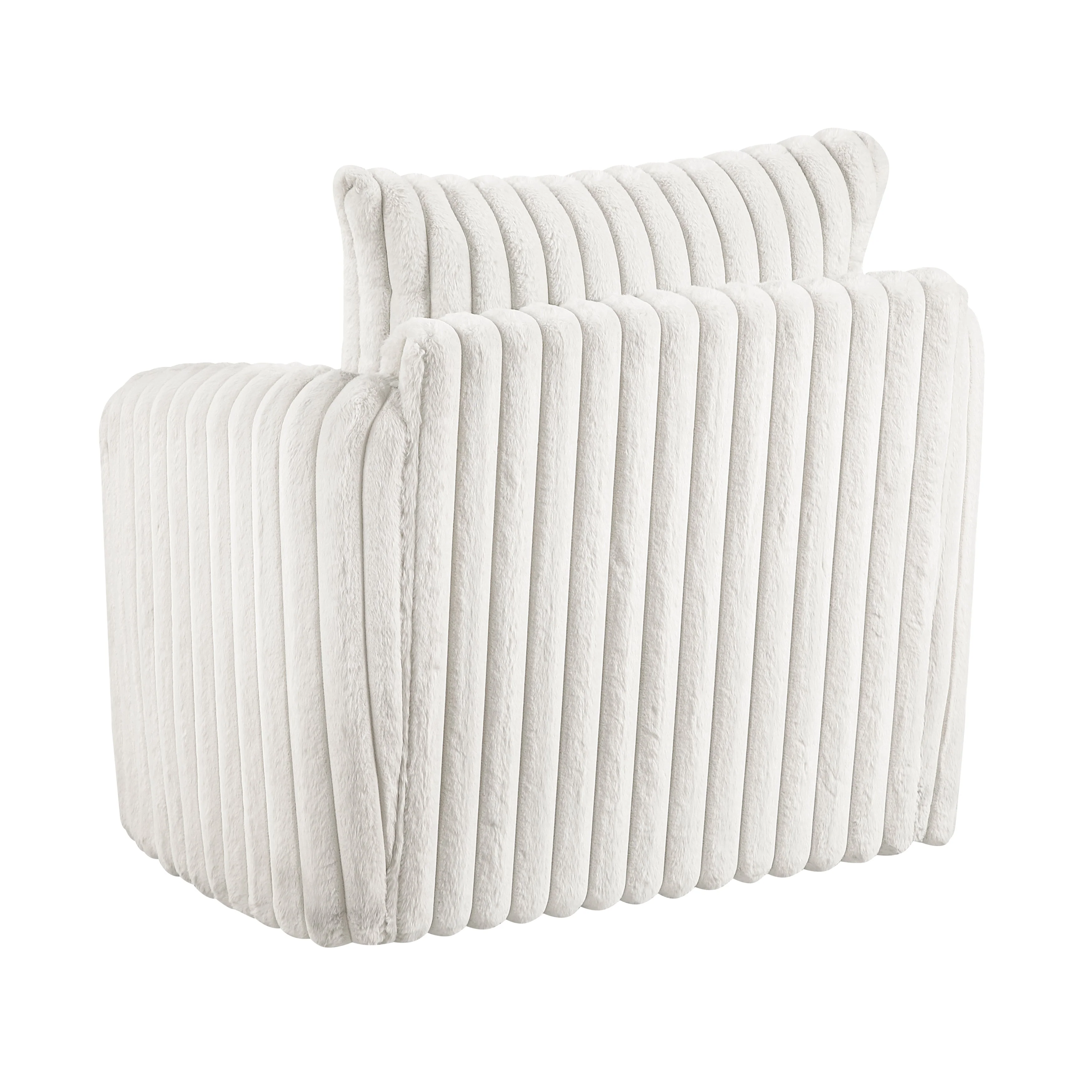 Tomball Beige Swivel Chair - Image 4