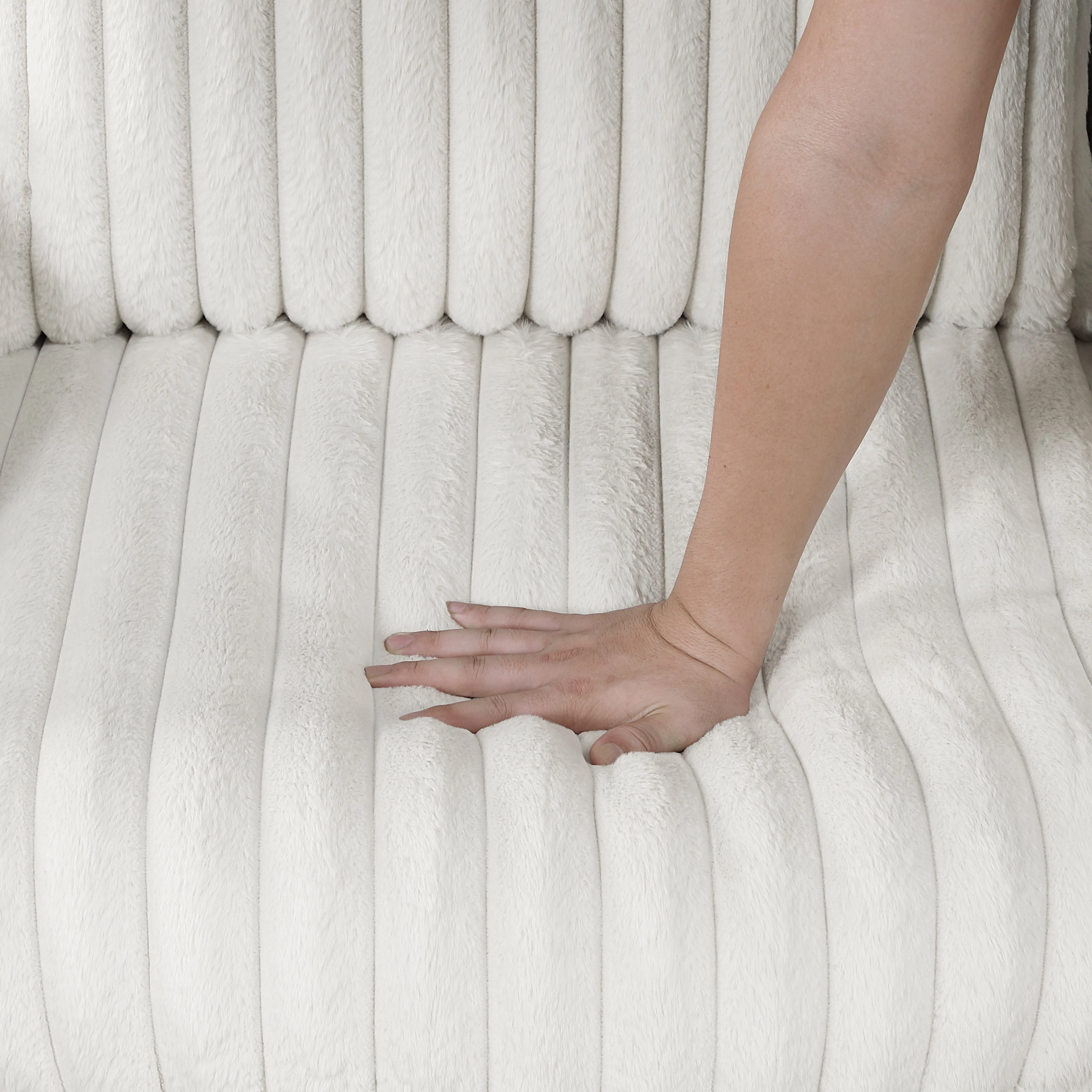 Tomball Beige Swivel Chair - Image 9