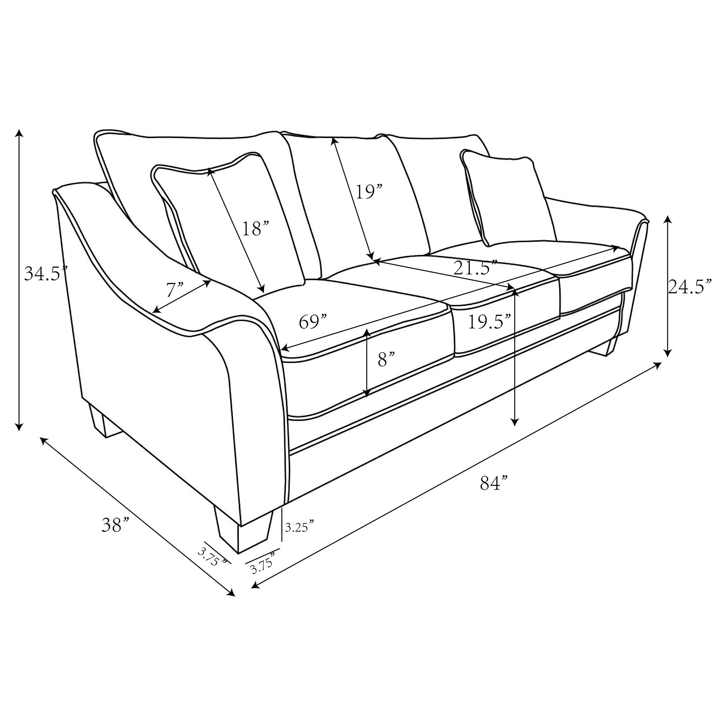 Tomkins Light Grey Boucle Upholstered Sofa - Image 12