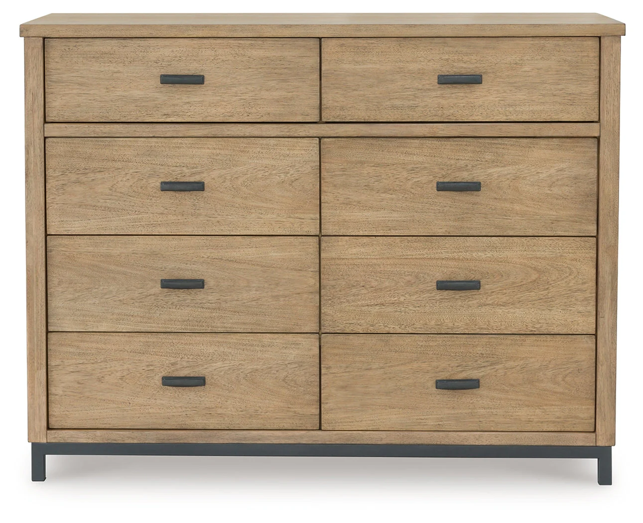 Tomtyn Light Brown Upholstered Platform Bedroom Set - Image 9