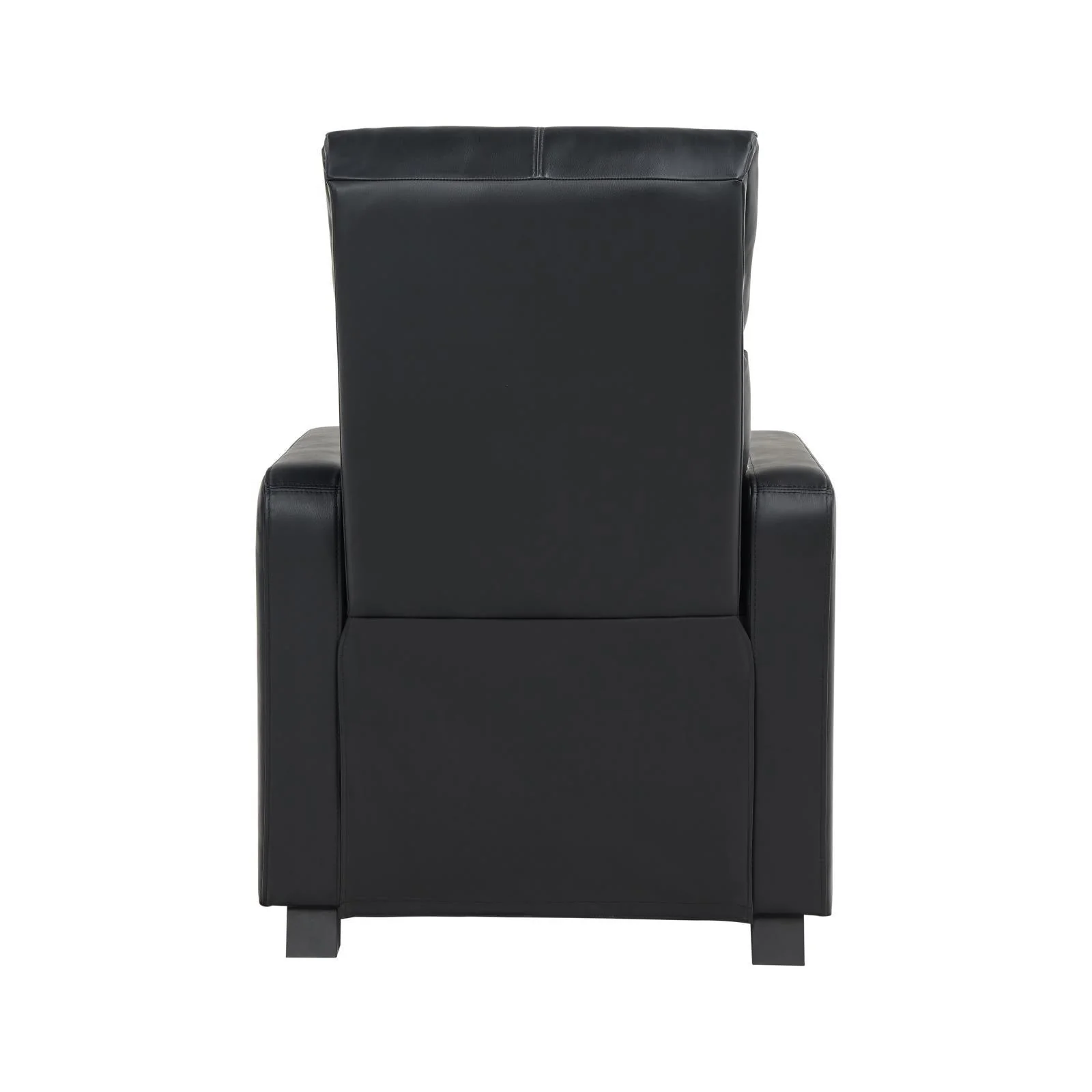 Toohey Black Upholstered Tufted Recliner Living Room Set - Image 7