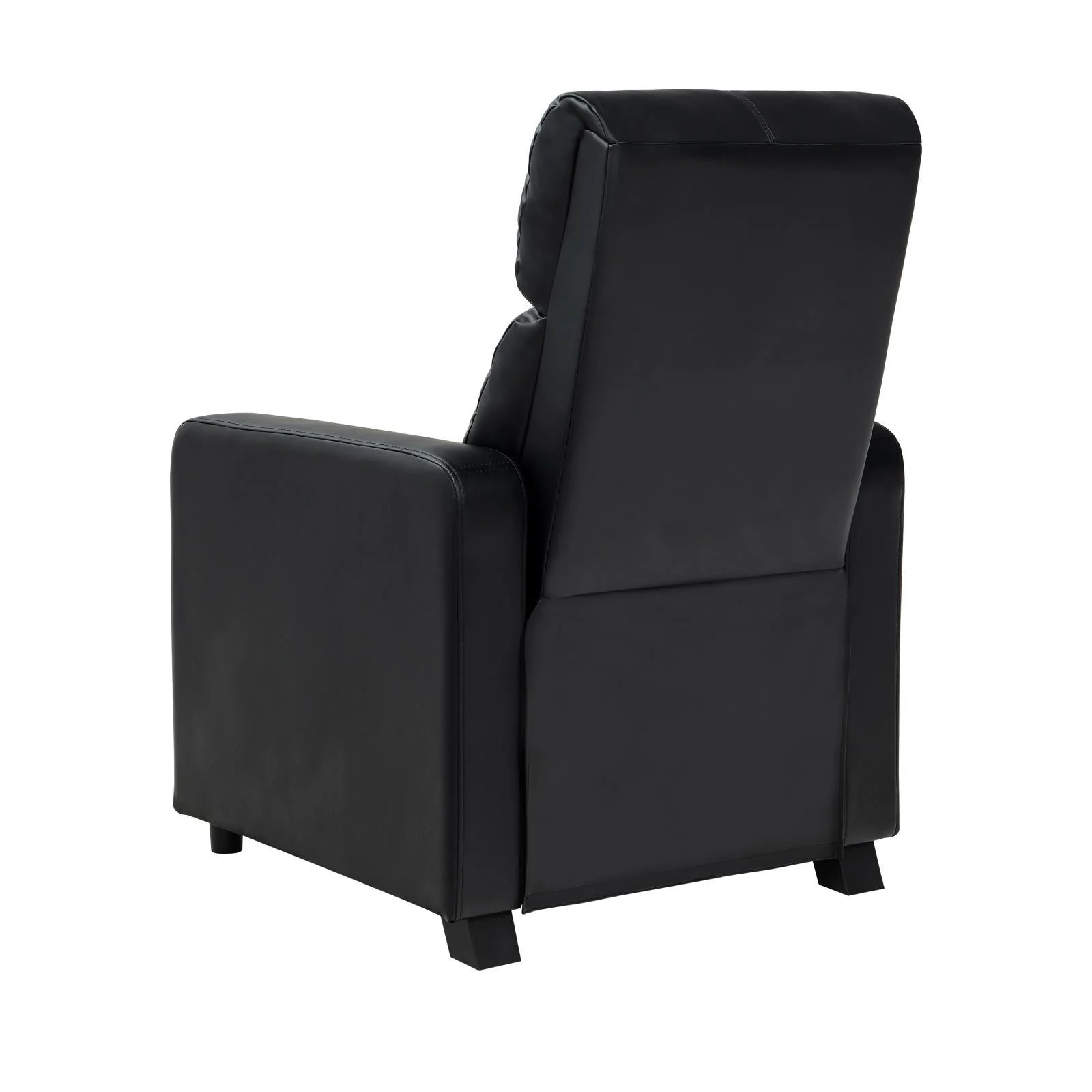 Toohey Black Upholstered Tufted Recliner Living Room Set - Image 6