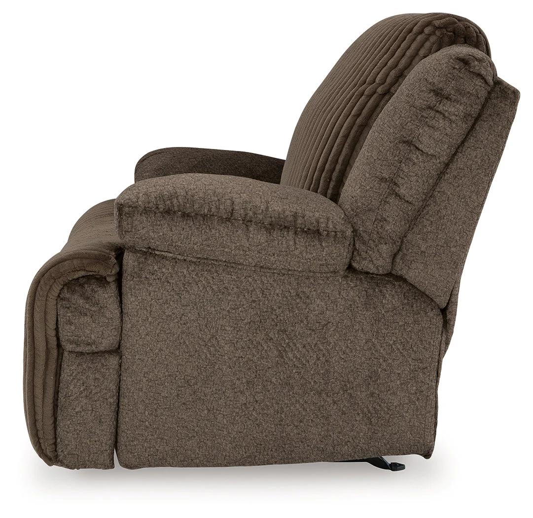 Top Tier 6-Piece Sectional with Recliner in Chocolate - Image 8