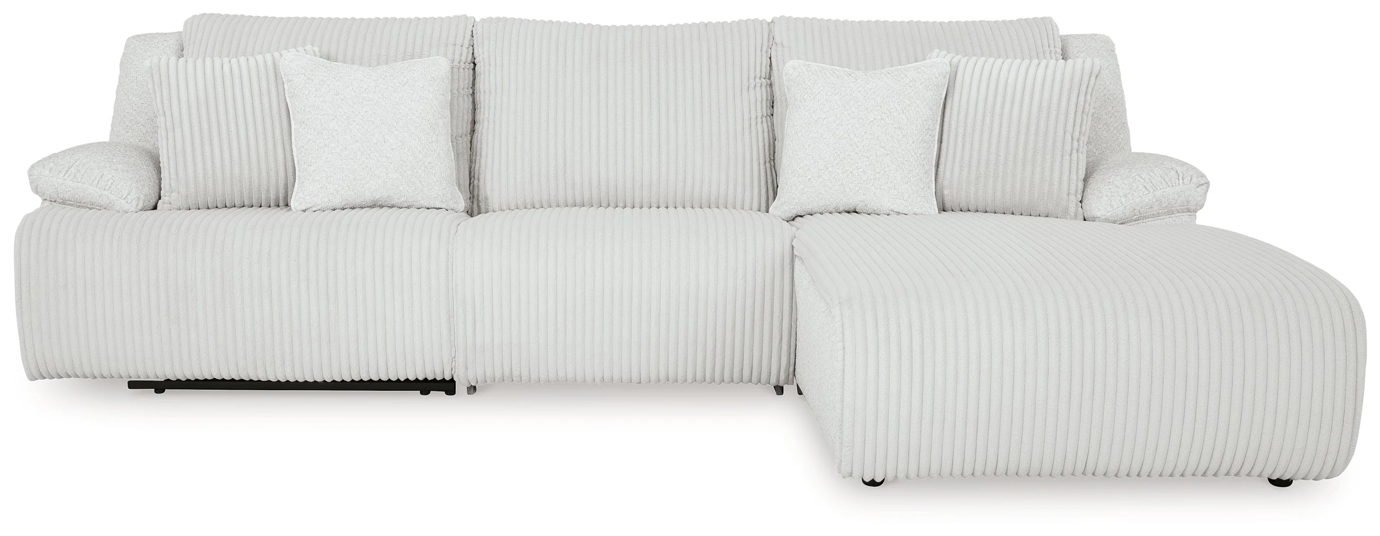 Top Tier Alloy 3-Piece RAF Chaise Reclining Sectional - Image 5