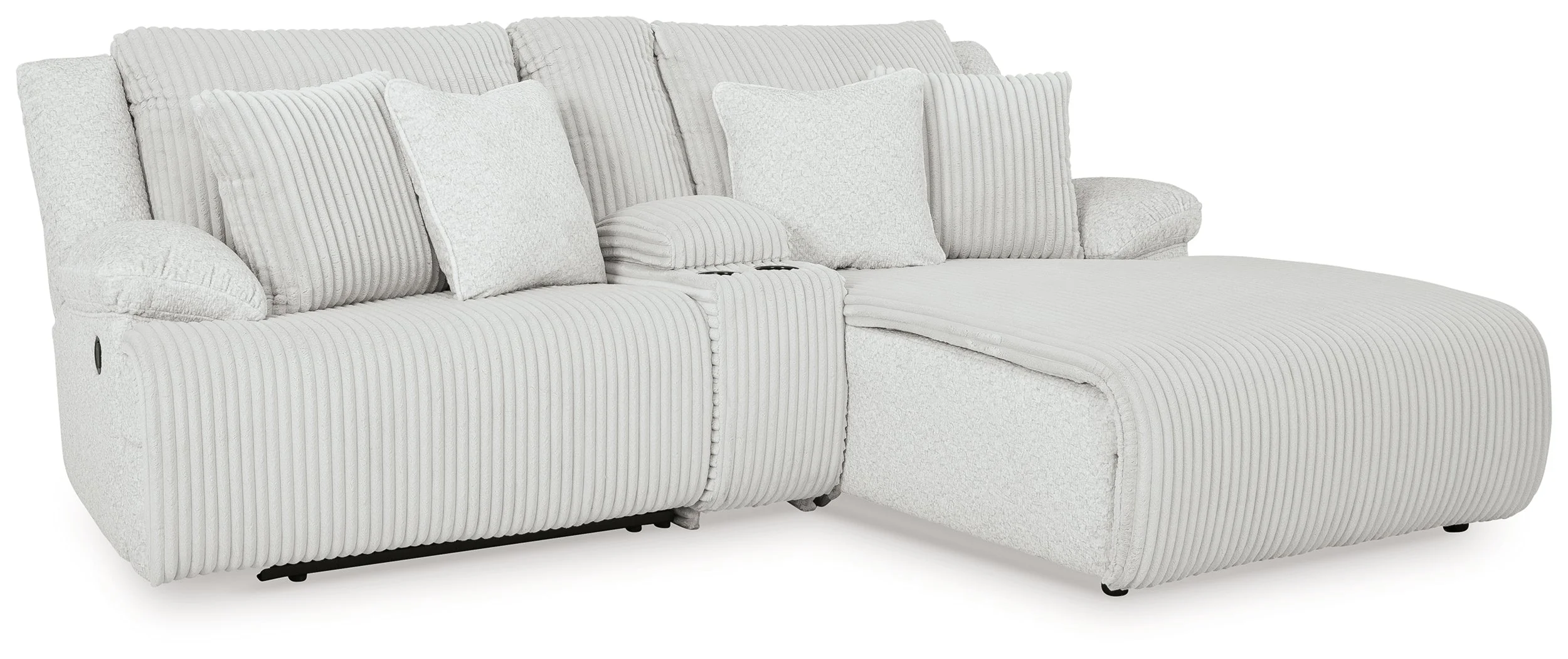 Top Tier Alloy 3-Piece Reclining Sectional with RAF Chaise - Image 2