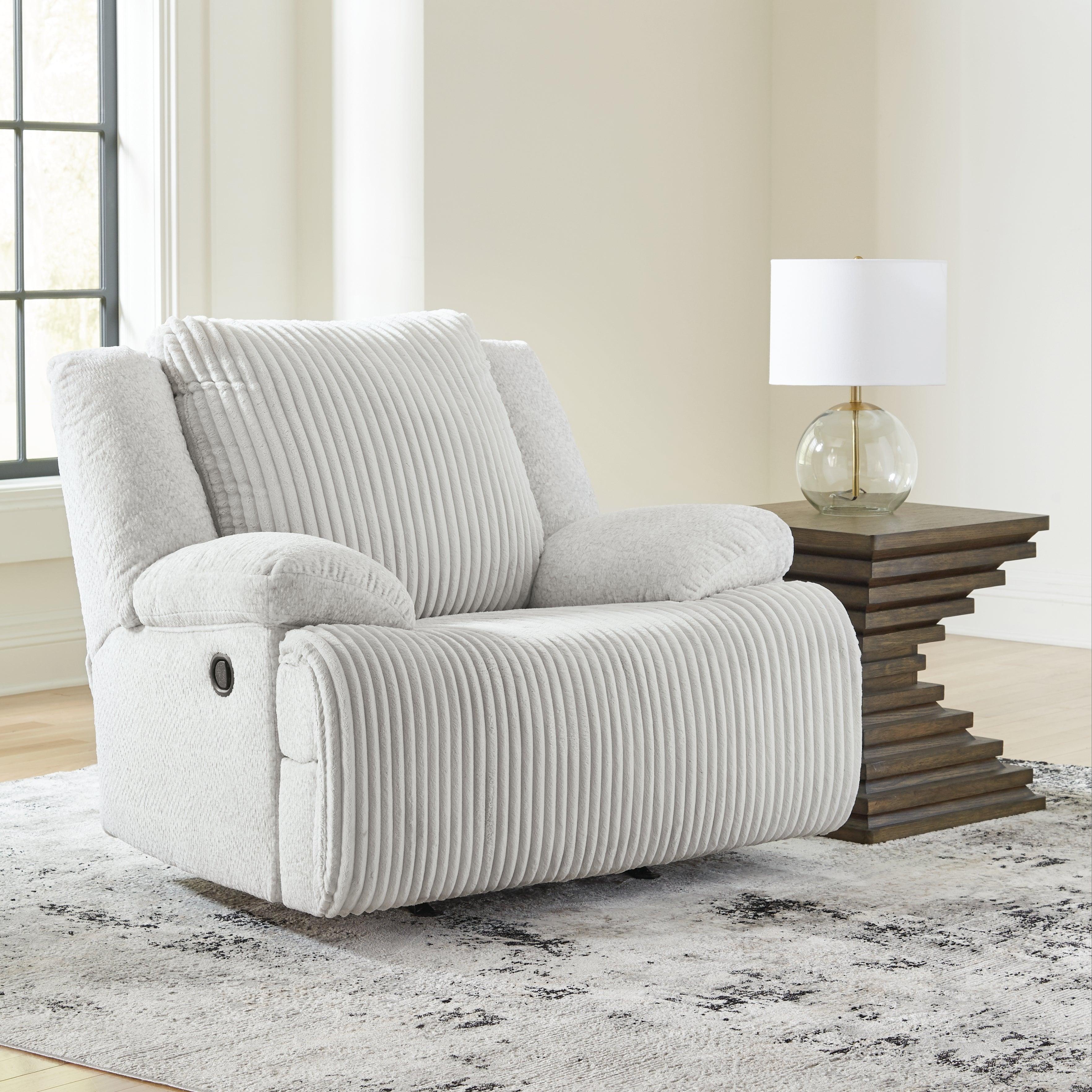 Top Tier Alloy Oversized Manual Rocker Recliner - Image 9