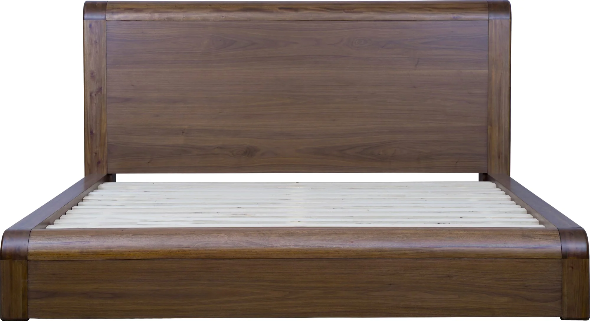 Totes English Walnut King Platform Bed - Image 5