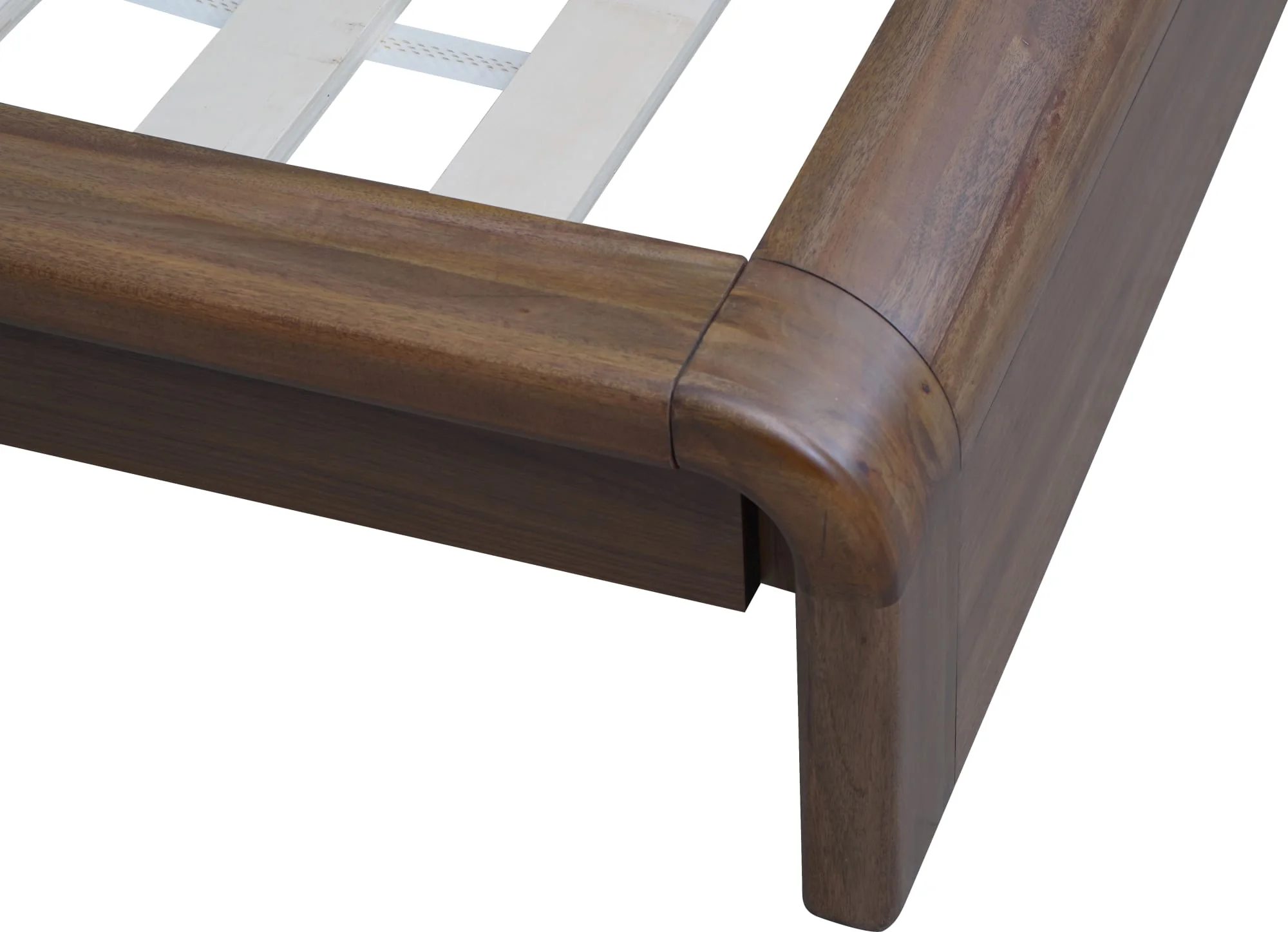 Totes English Walnut King Platform Bed - Image 7