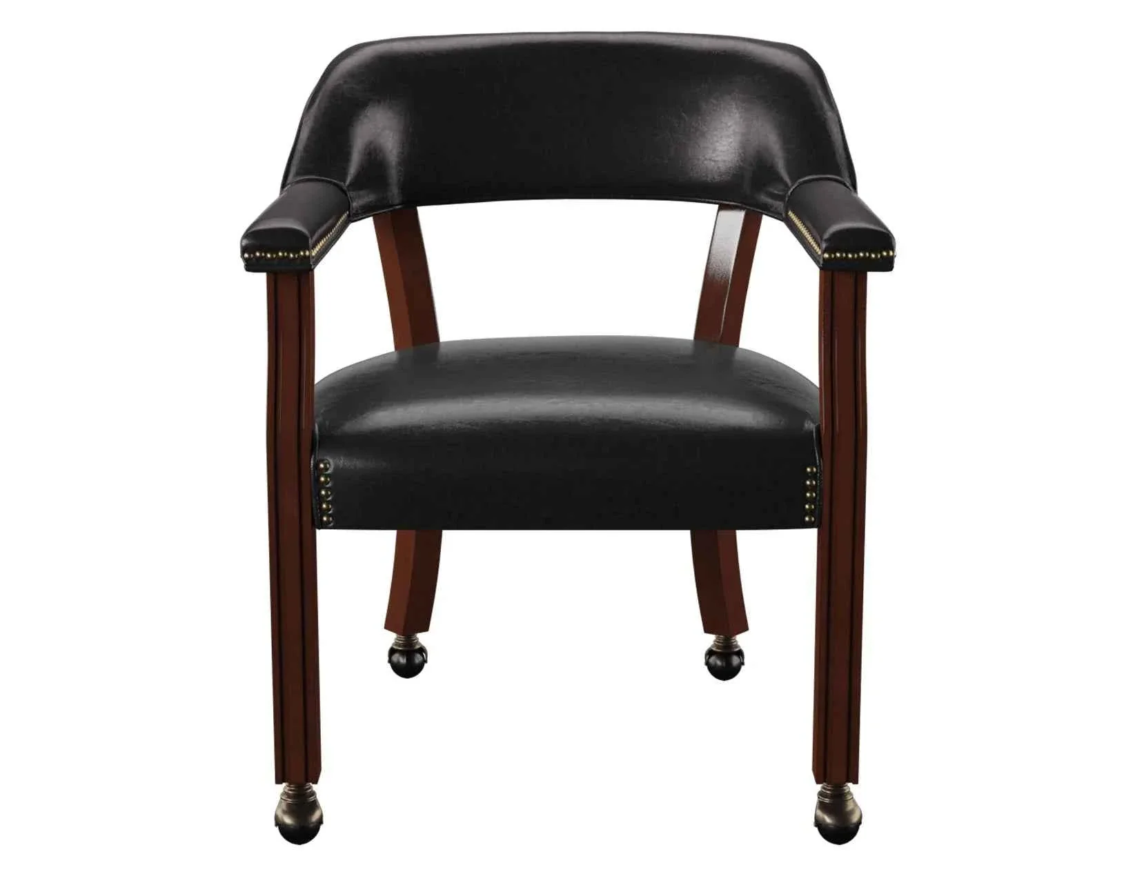 Tournament Game Table and Chairs, 6-Piece, Black(Table & 4 Side Chairs) - Image 4