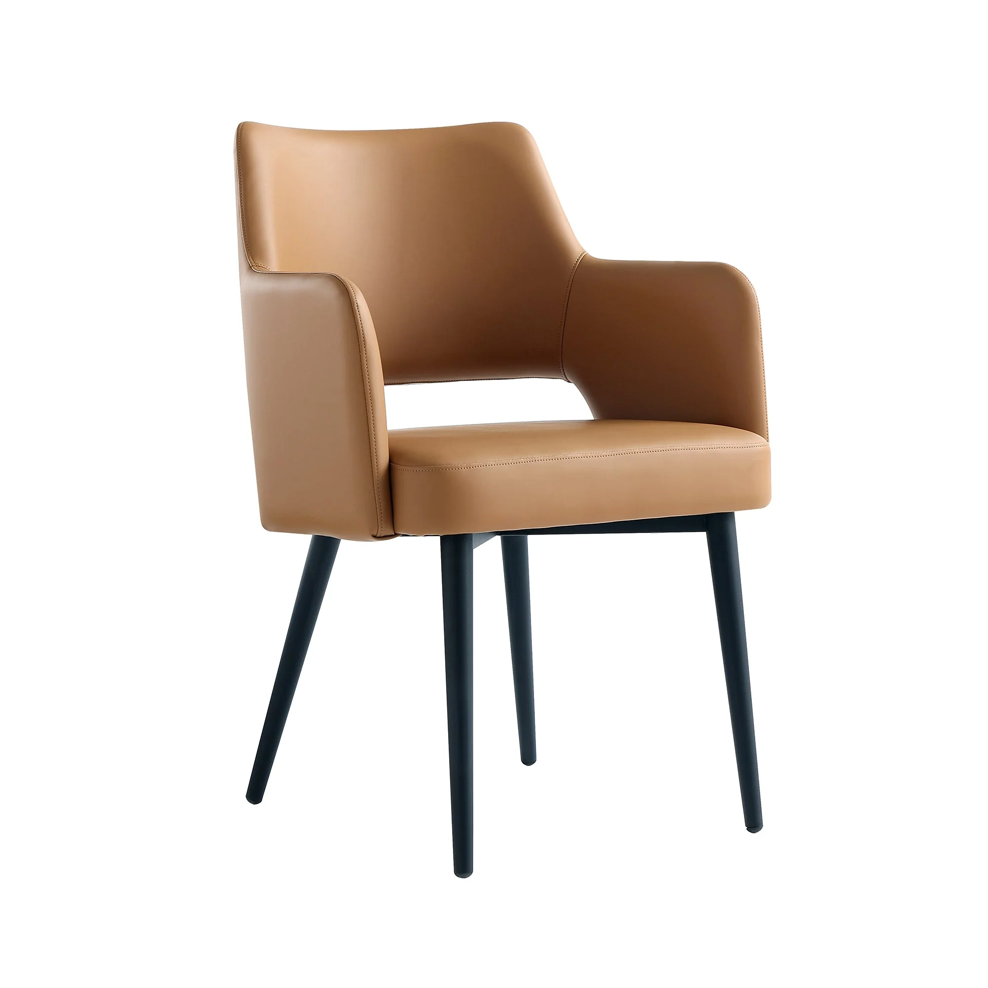 Tremont Dining Arm Chair in Saddle - Image 6