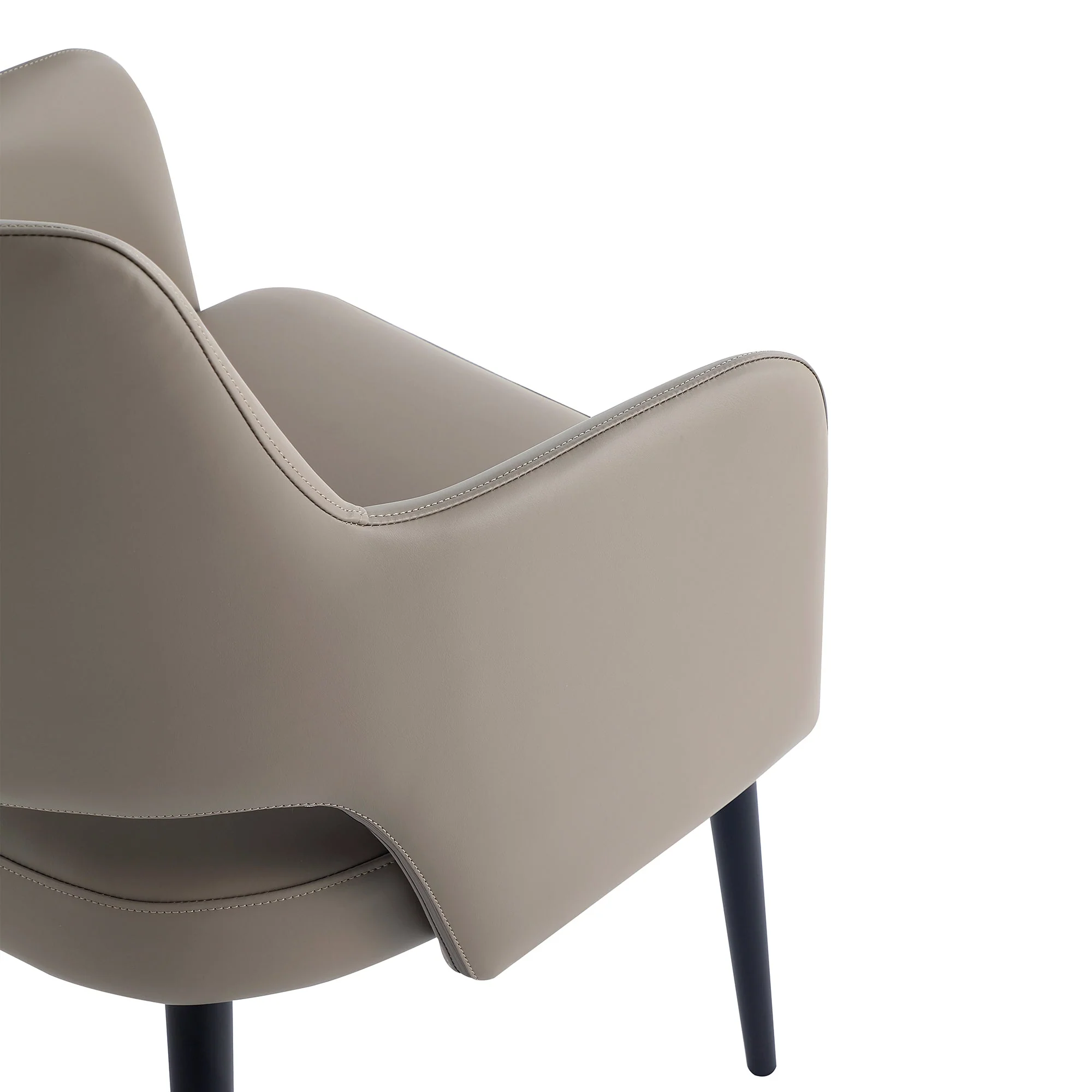 Tremont Dining Arm Chair in Taupe - Image 5
