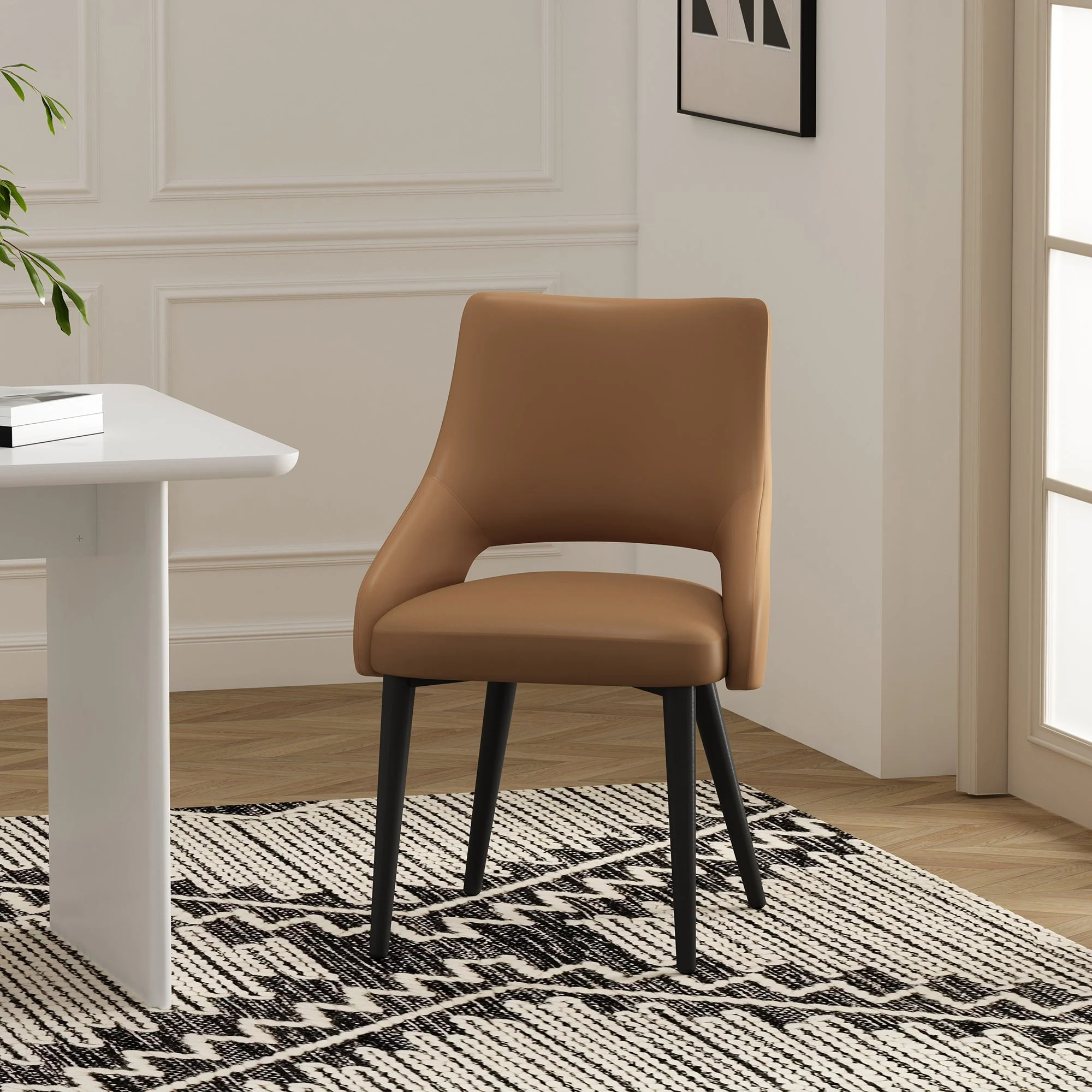 Tremont Dining Chair in Saddle - Image 2