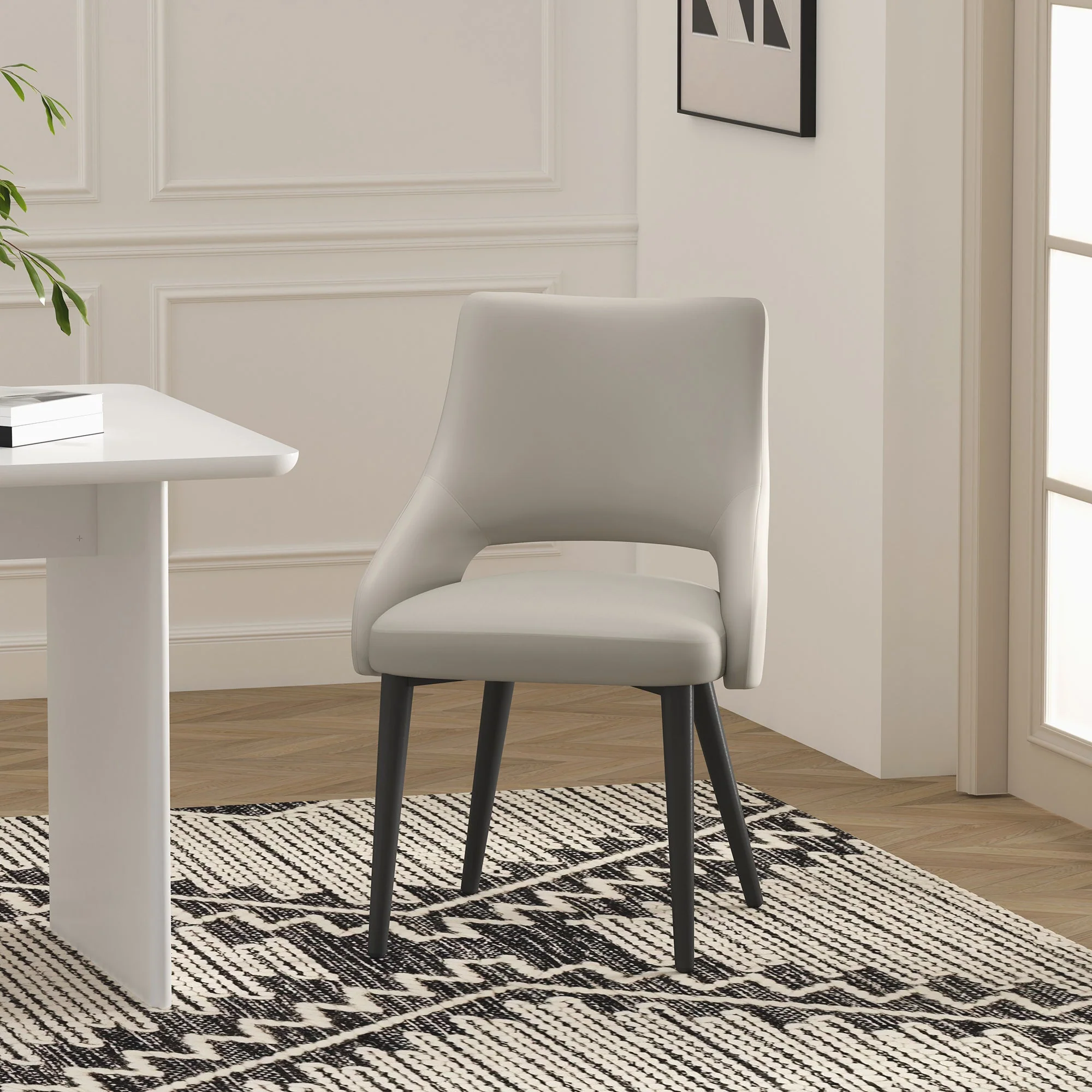 Tremont Dining Chair in Stone - Image 2