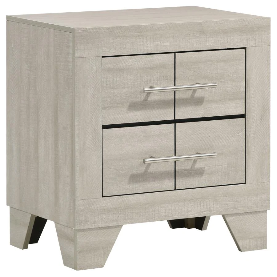 Trenton Rustic Cream 5-piece Queen Bedroom Set - Image 5