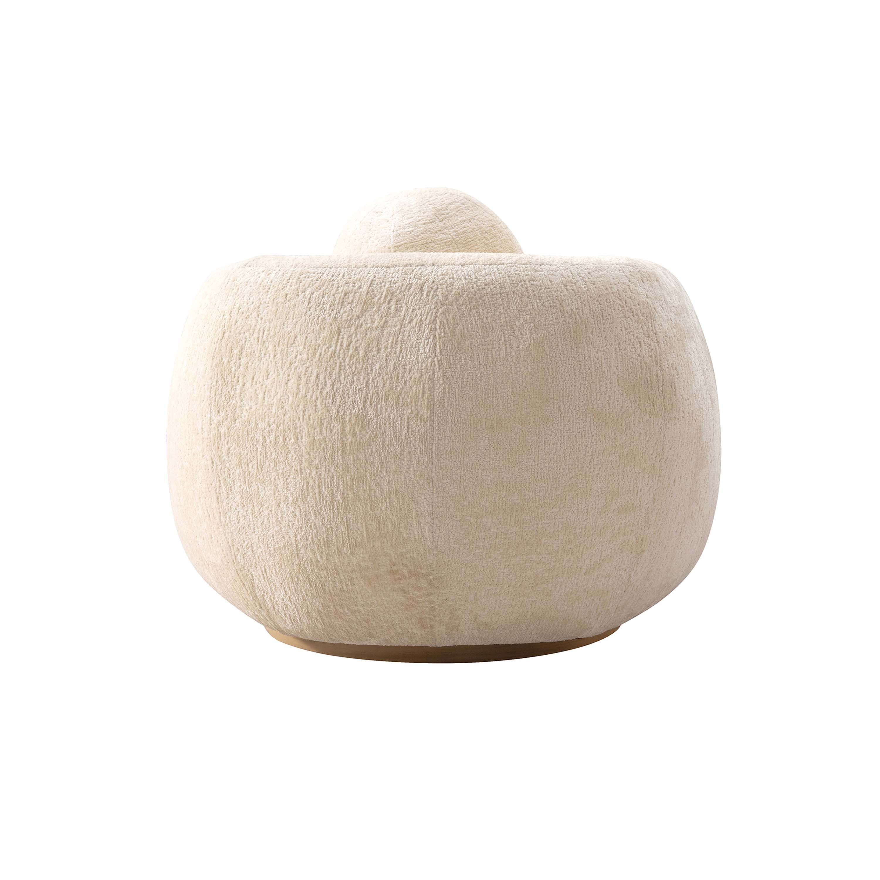 Tribeca Accent Chair in Cream - Image 7