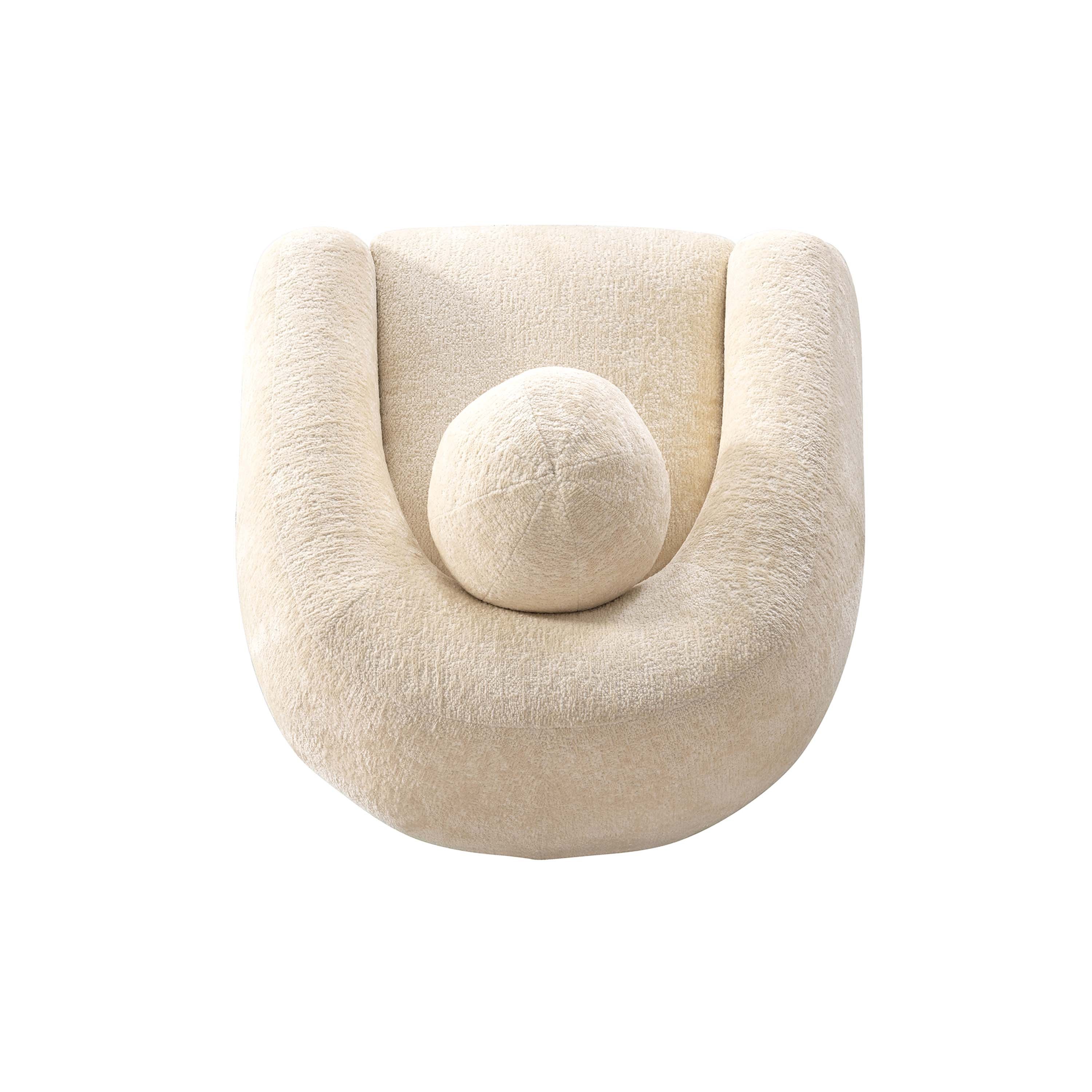 Tribeca Accent Chairs in Cream (set of 2) - Image 7