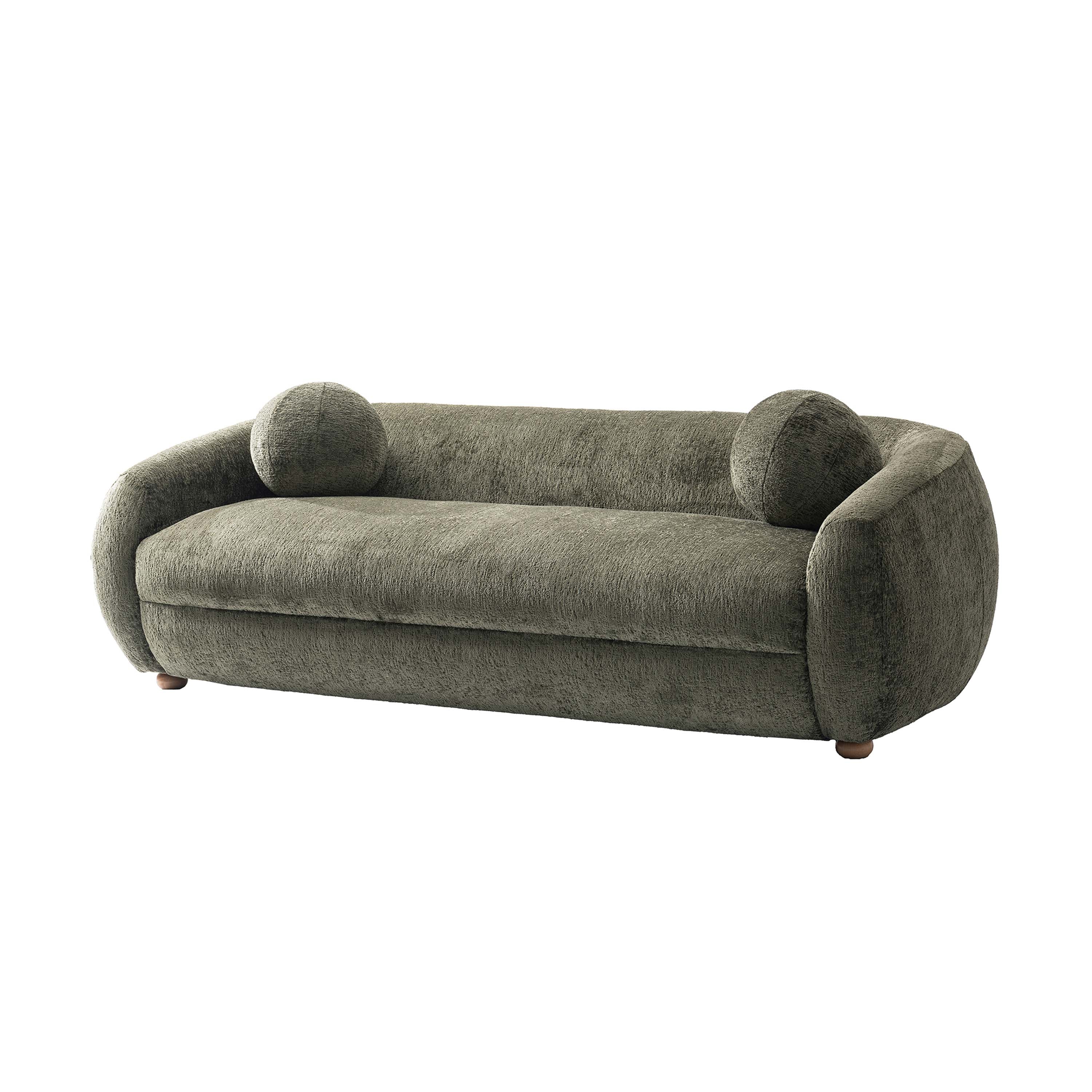 Tribeca Sofa and Accent Chairs in Olive Green (set of 3) - Image 14